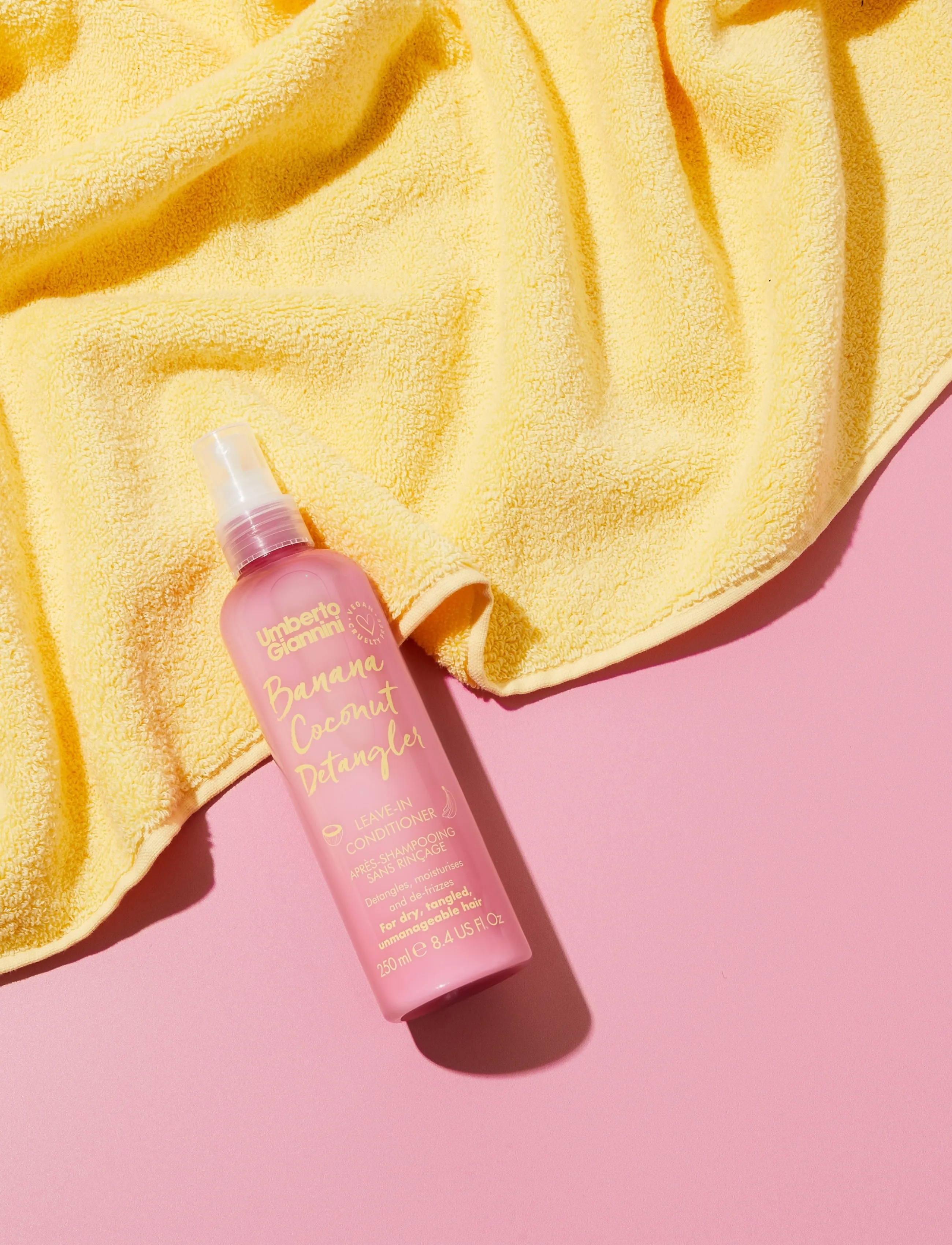 Umberto Giannini Umberto Giannini Banana Detangler Spray, 250 ml, Nude, Care > Leave-in Treatment, Dame