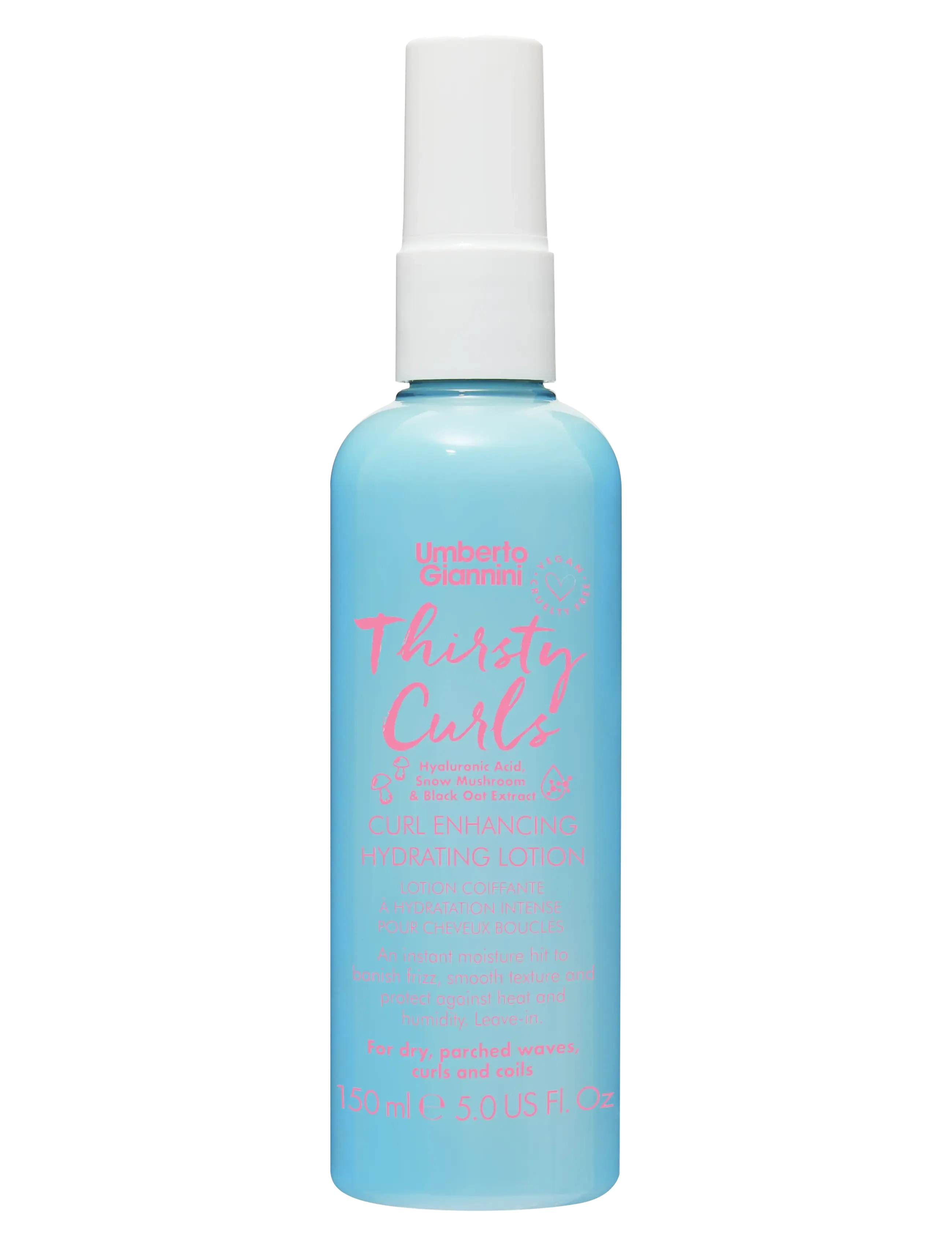Umberto Giannini Thirsty Curls Lotion, Leave-in Behandling, Nude, Str: 150 ML