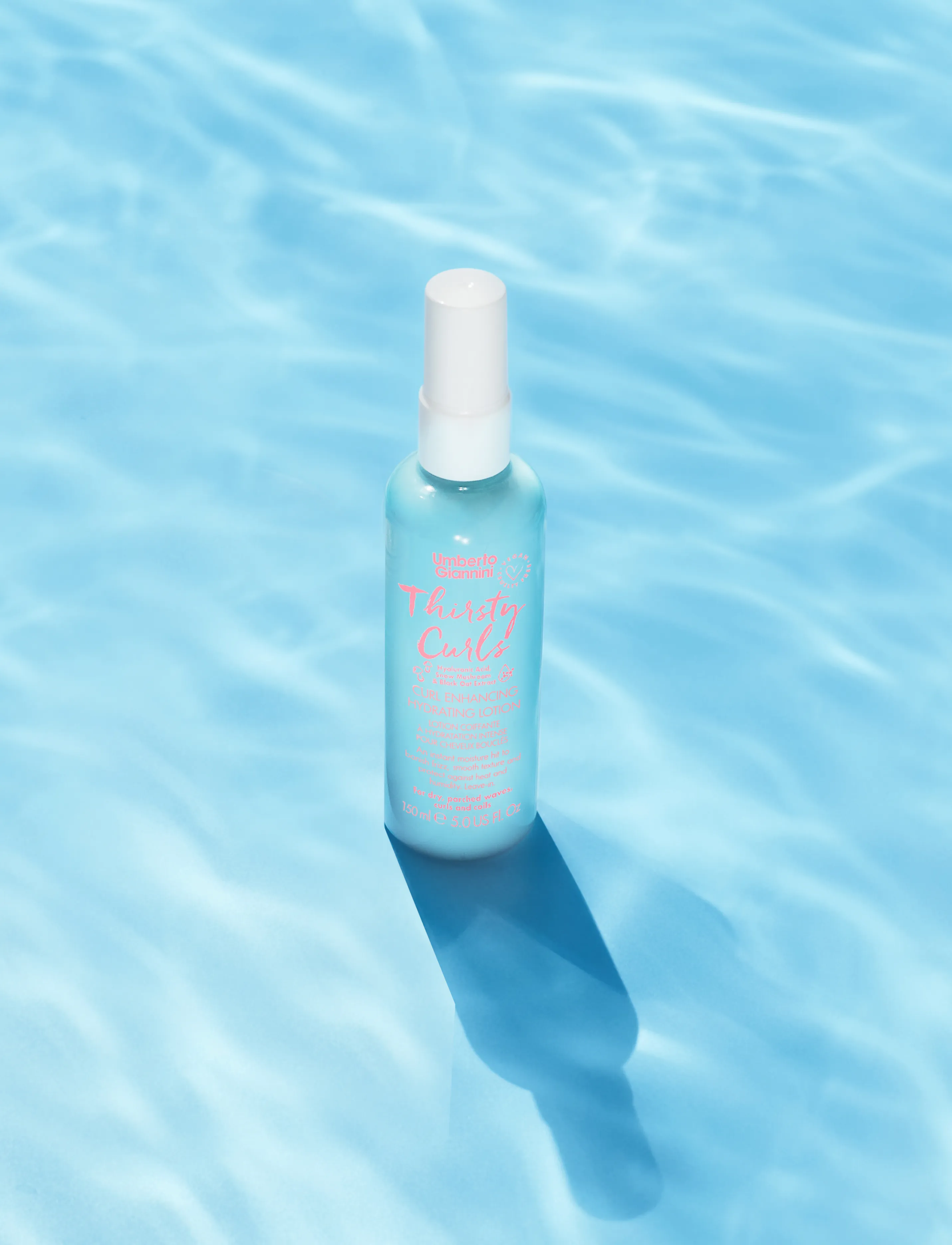 Umberto Giannini Umberto Giannini Thirsty Curls Lotion, 150 ml, Nude, Care > Leave-in Treatment, Dame