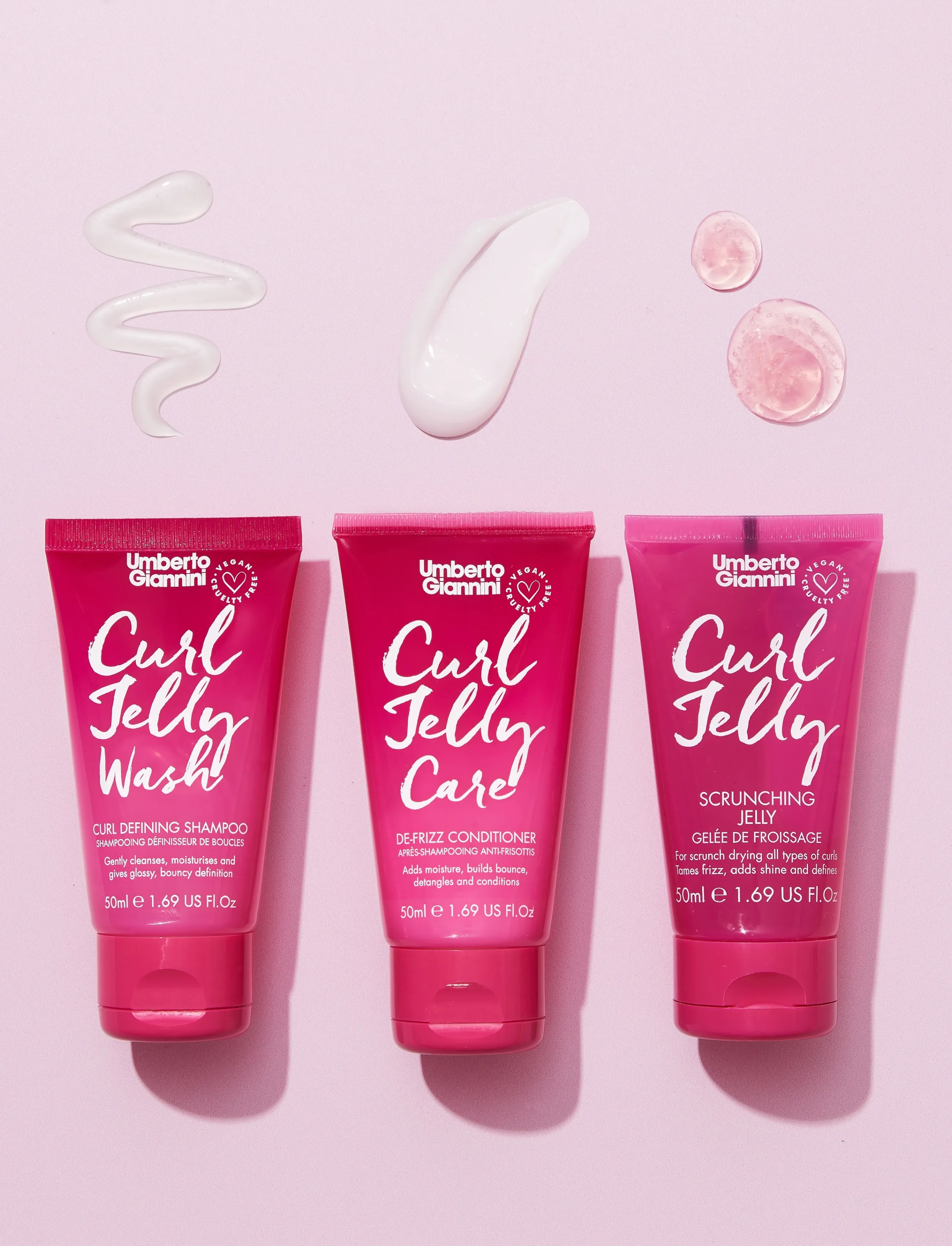 Umberto Giannini Umberto Giannini Curl Starter Kit, 50 ml, Nude, Pleje > Shampoo, Dame