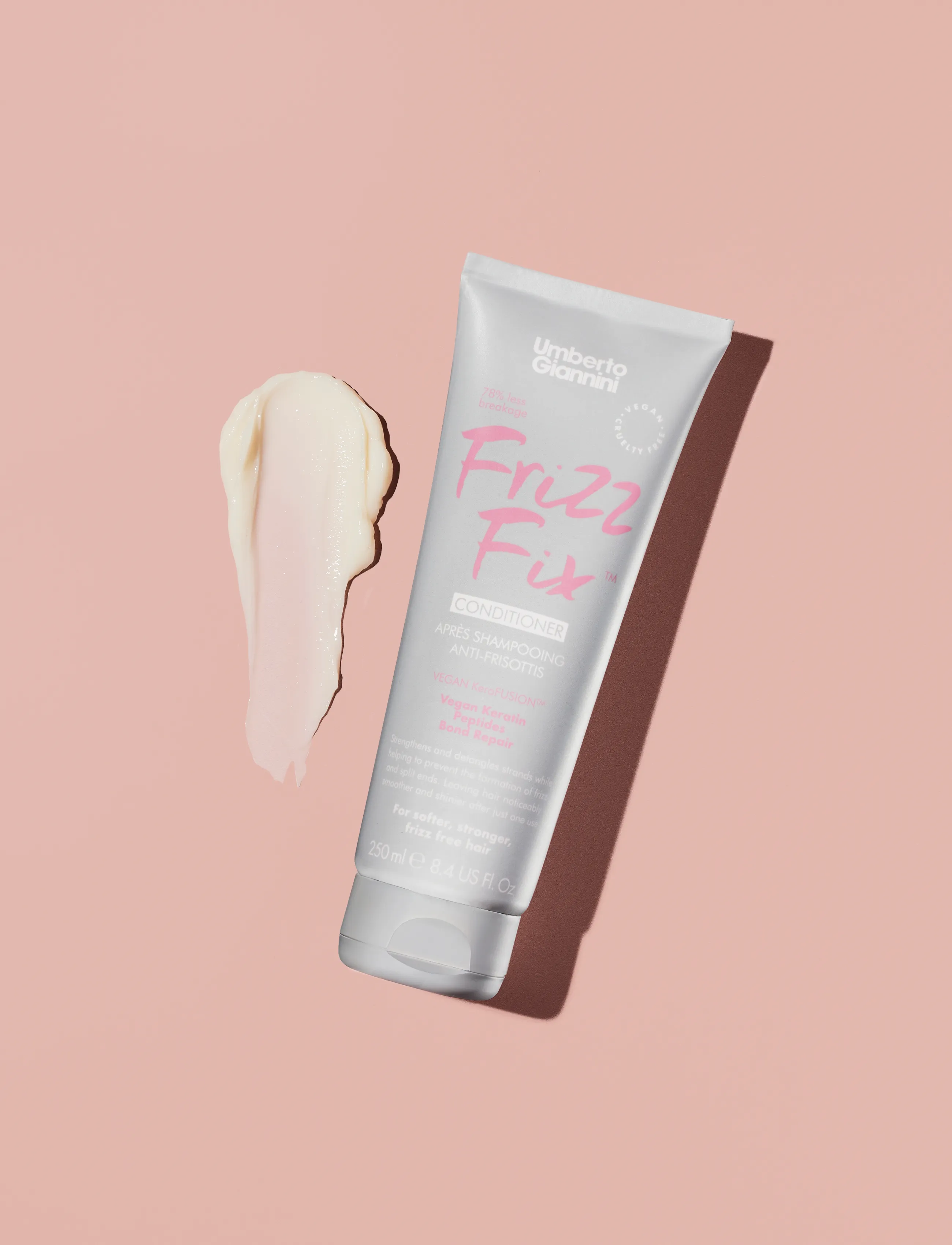 Umberto Giannini Umberto Giannini Frizz Fix Conditioner, 250 ml, Nude, Pleje > Balsam, Dame