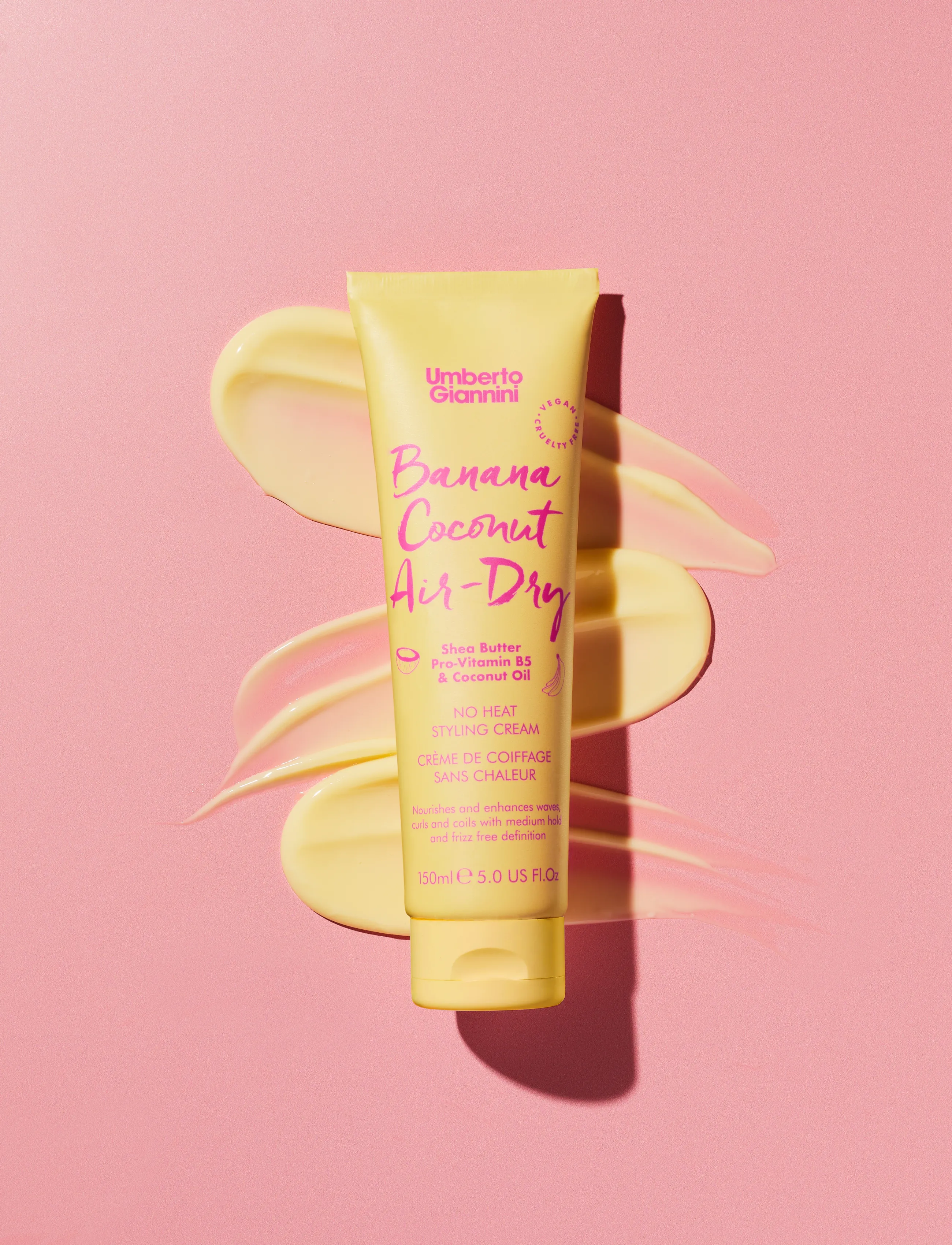 Umberto Giannini Umberto Giannini Banana Air Dry Lotion, 150 ml, Nude, Care > Leave-in Treatment, Dame