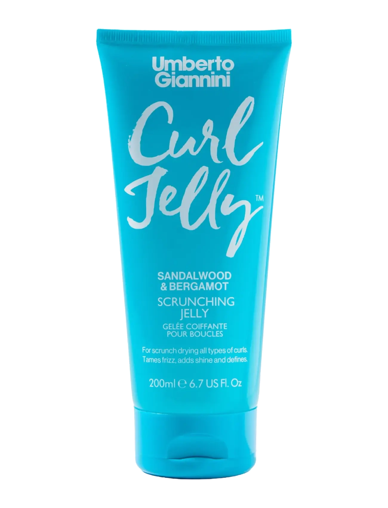 Umberto Giannini Umberto Giannini Curl Jelly Sandalwood & Bergamot Scrunching Jelly, 200 ml, Nude, Styling > Voks Og Gel, Dame