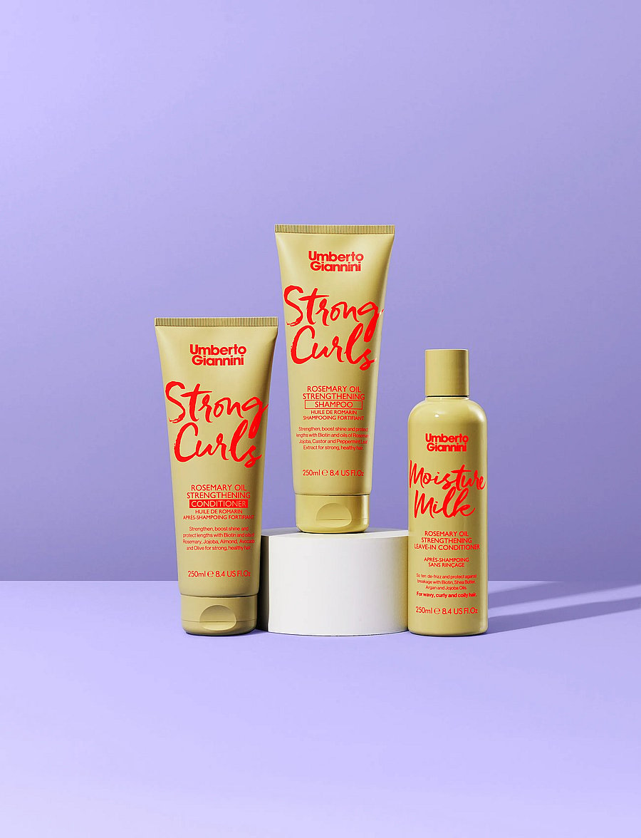 Umberto Giannini - Umberto Giannini Strong Curls Shampoo - Šampoon - clear - 2