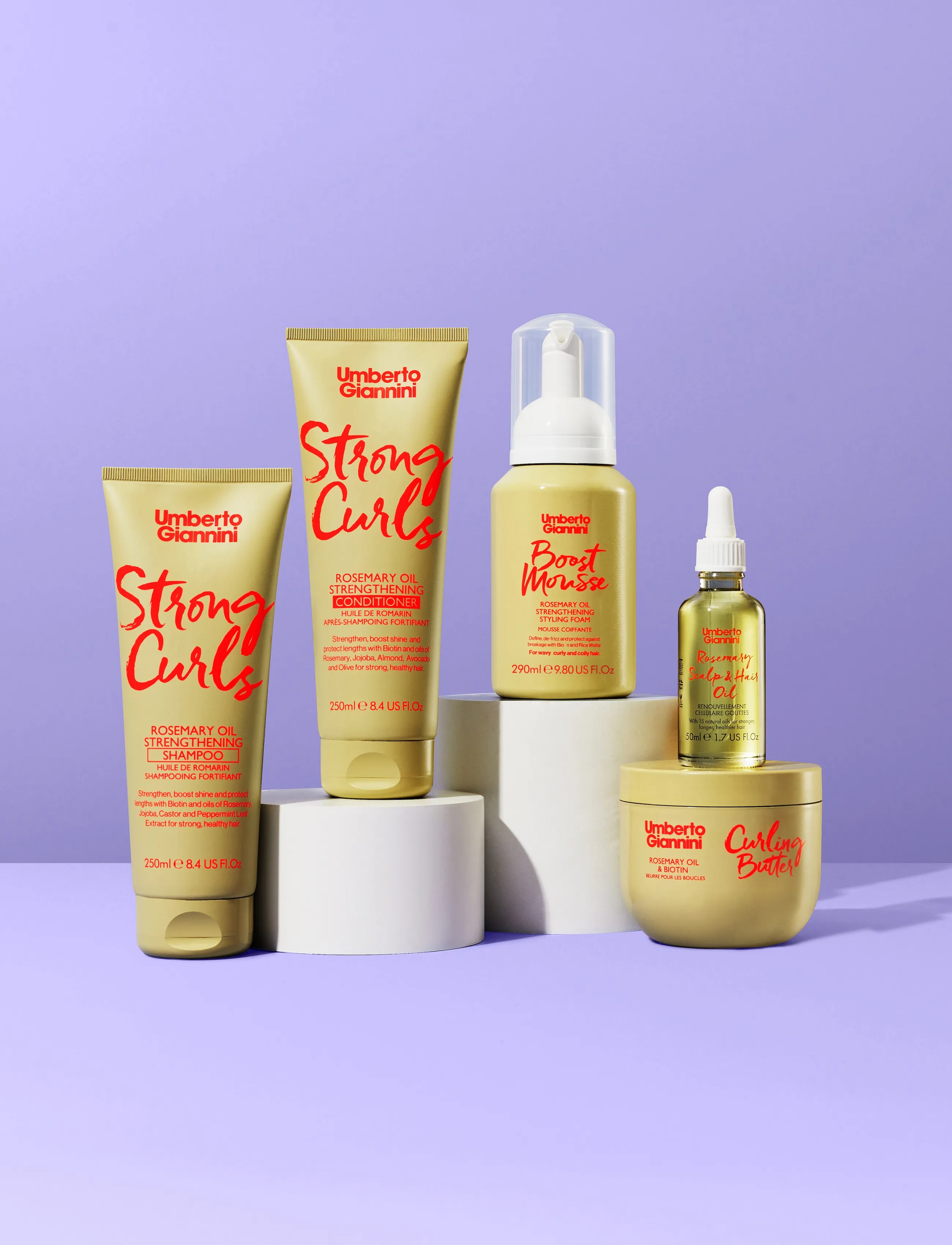 Umberto Giannini - Umberto Giannini Strong Curls Conditioner - balsam - clear - 2