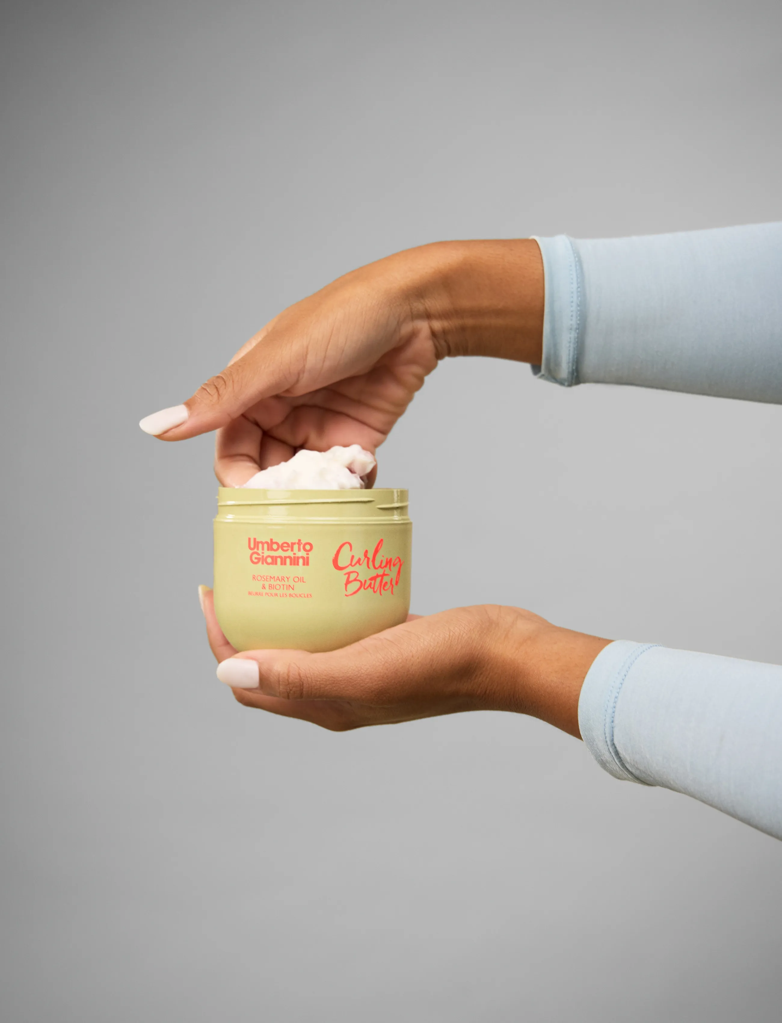 Umberto Giannini - Umberto Giannini Strong Curls Curling Butter - stylingkräm - clear - 2