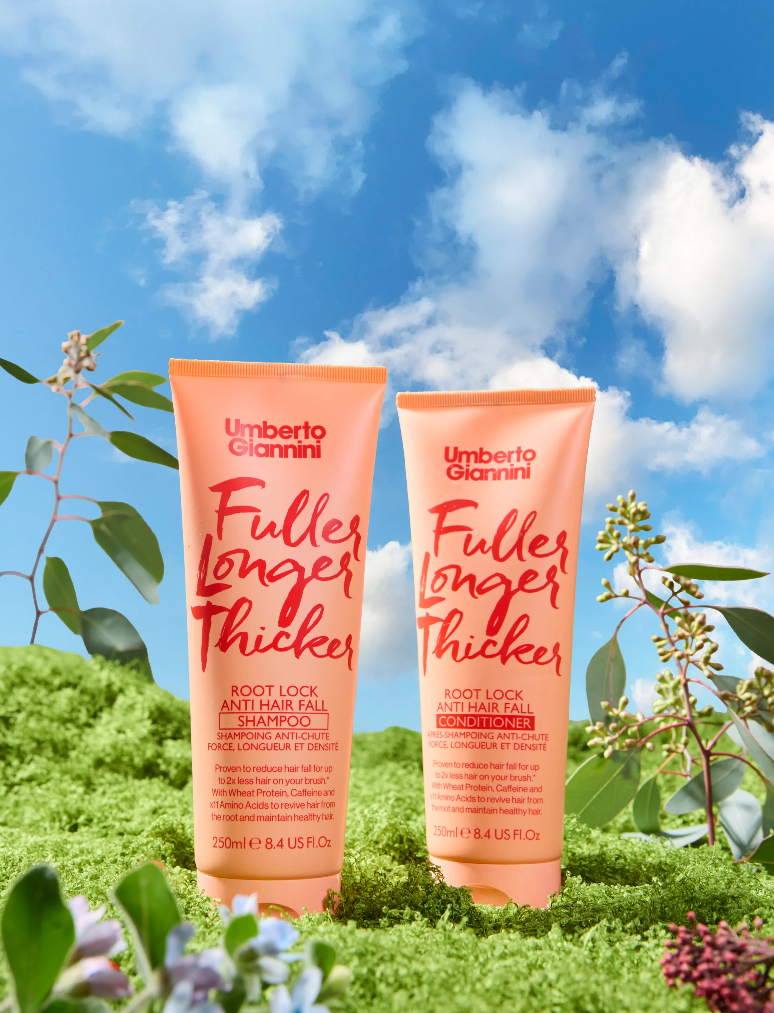 Umberto Giannini Umberto Giannini Fuller Longer Thicker Conditioner, 250 ml, Nude, Pleje > Balsam, Dame