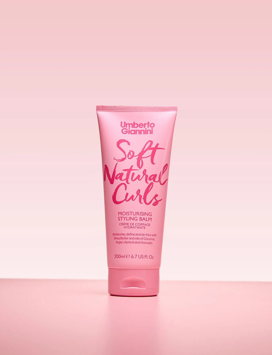 Umberto Giannini - Umberto Giannini Soft Natural Curls Styling Balm - vormimiskreem - clear - 0