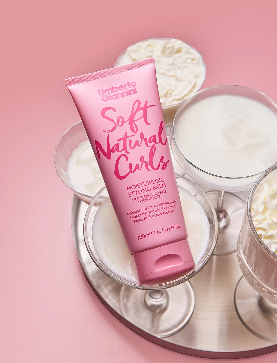 Umberto Giannini - Umberto Giannini Soft Natural Curls Styling Balm - vormimiskreem - clear - 2
