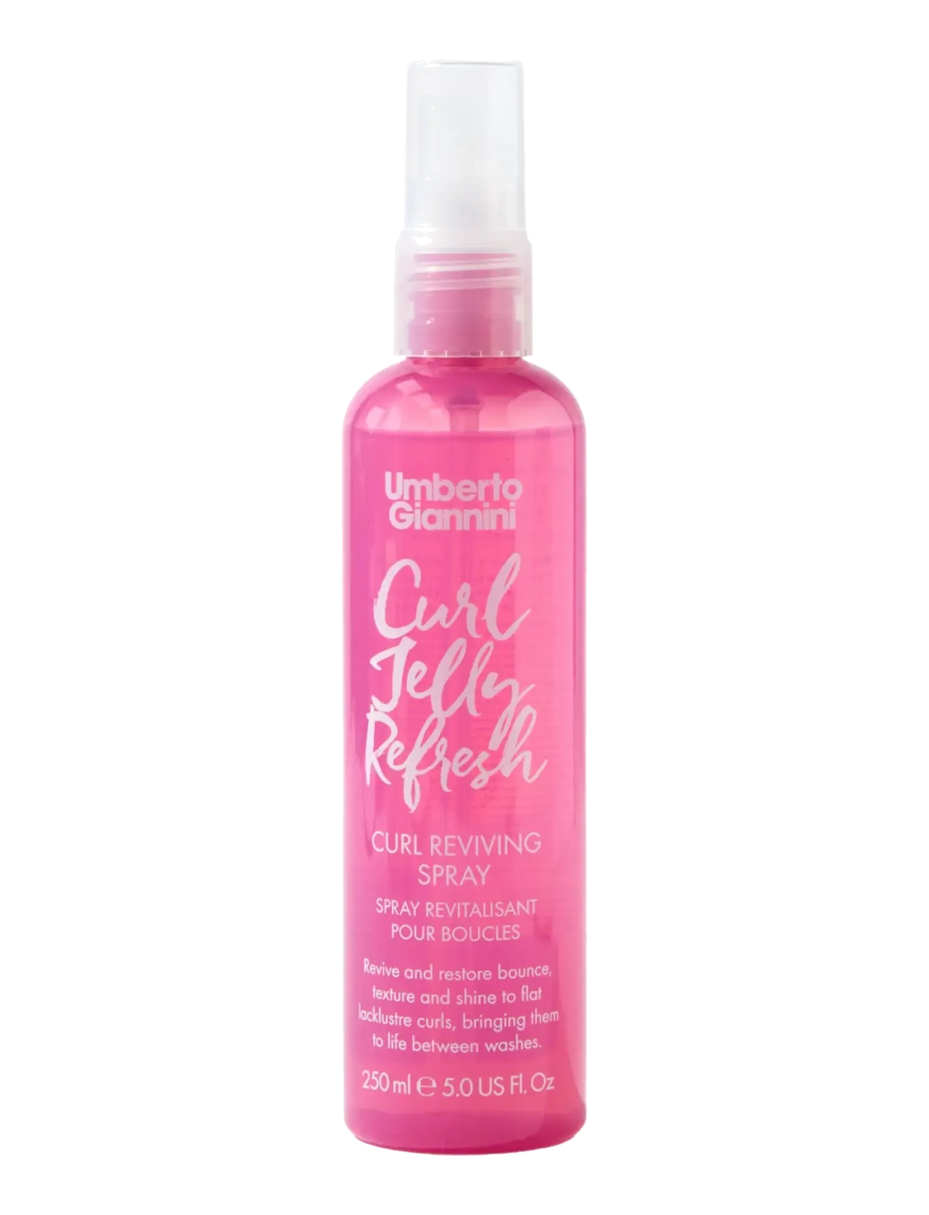 Umberto Giannini Curl Jelly Refresh Spray, Hårspray & Foam, Nude, Str: 250 ML