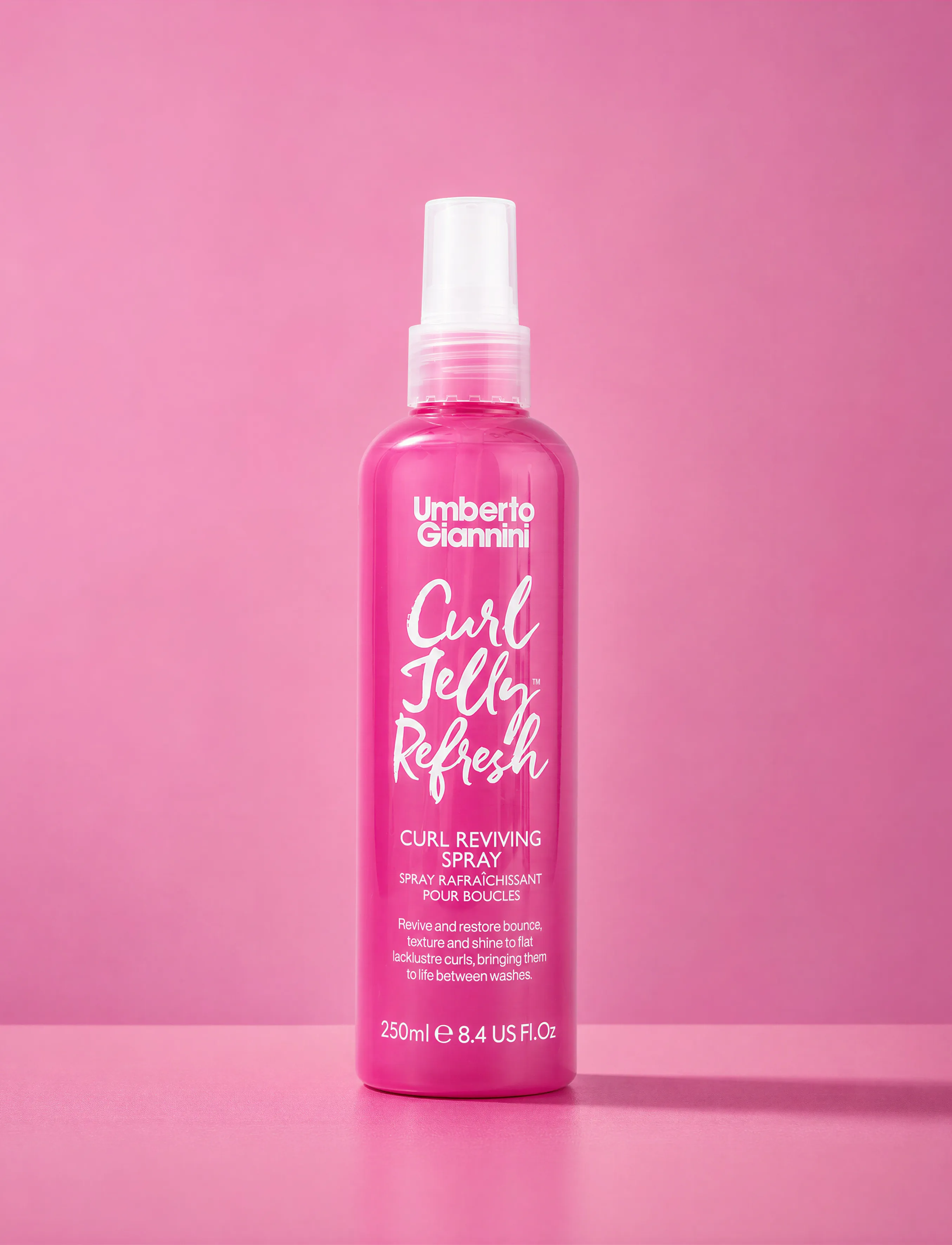 Umberto Giannini - Umberto Giannini Curl Jelly Refresh Spray - glansspray - clear - 2