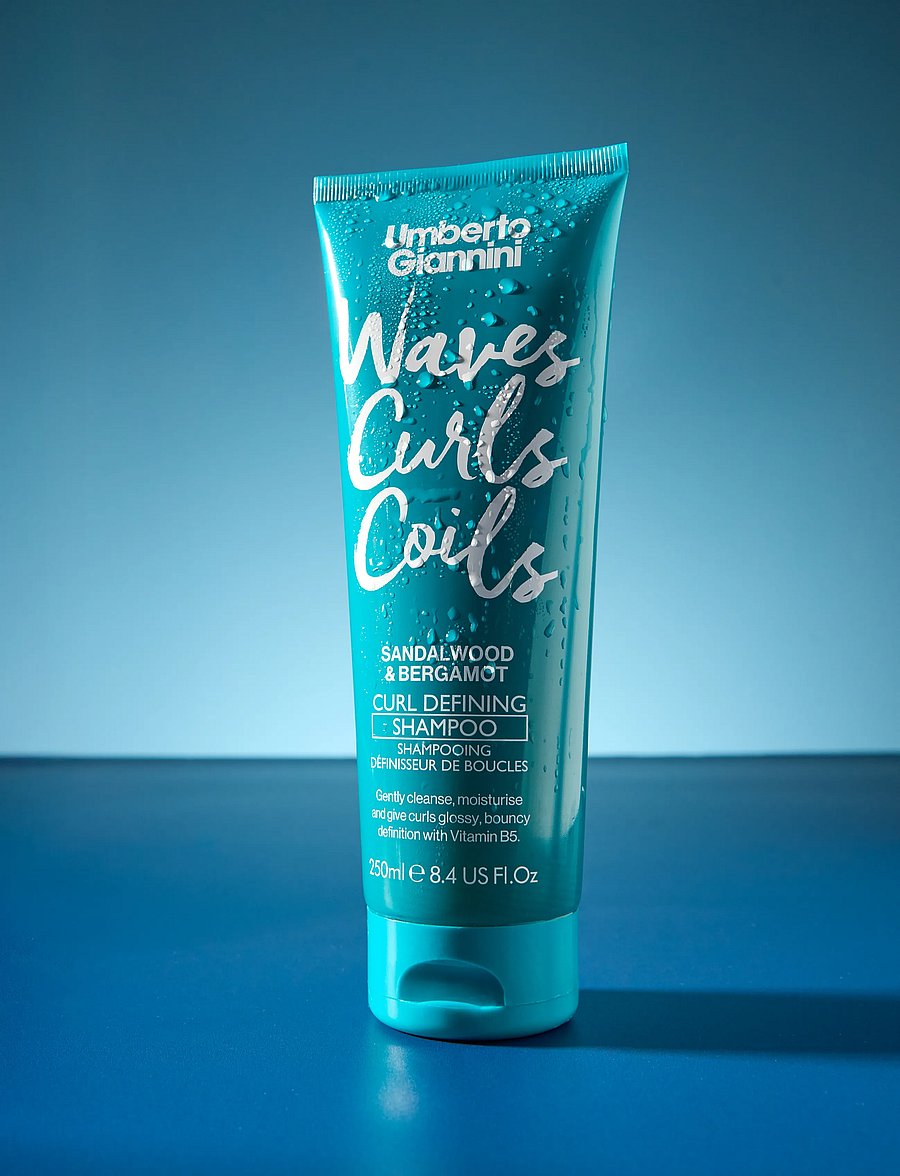 Umberto Giannini - Umberto Giannini Waves, Curls & Coils Shampoo - Šampoon - clear - 1
