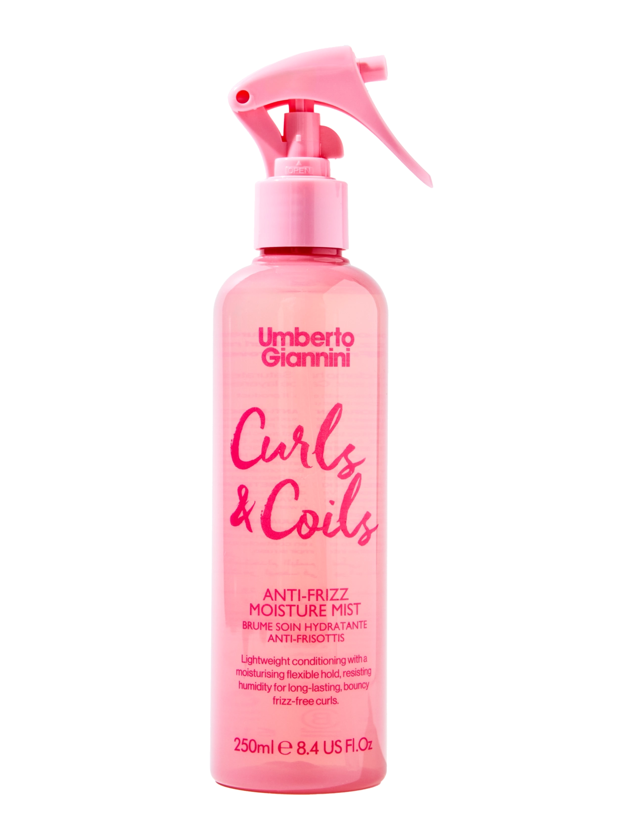 Umberto Giannini Umberto Giannini Curls & Coils Anti-Frizz Mist, 200 ml, Nude, Care > Hair Serum, Dame