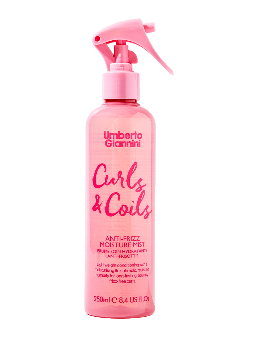 Umberto Giannini - Umberto Giannini Curls & Coils Anti-Frizz Mist - juukseseerumid - clear - 0