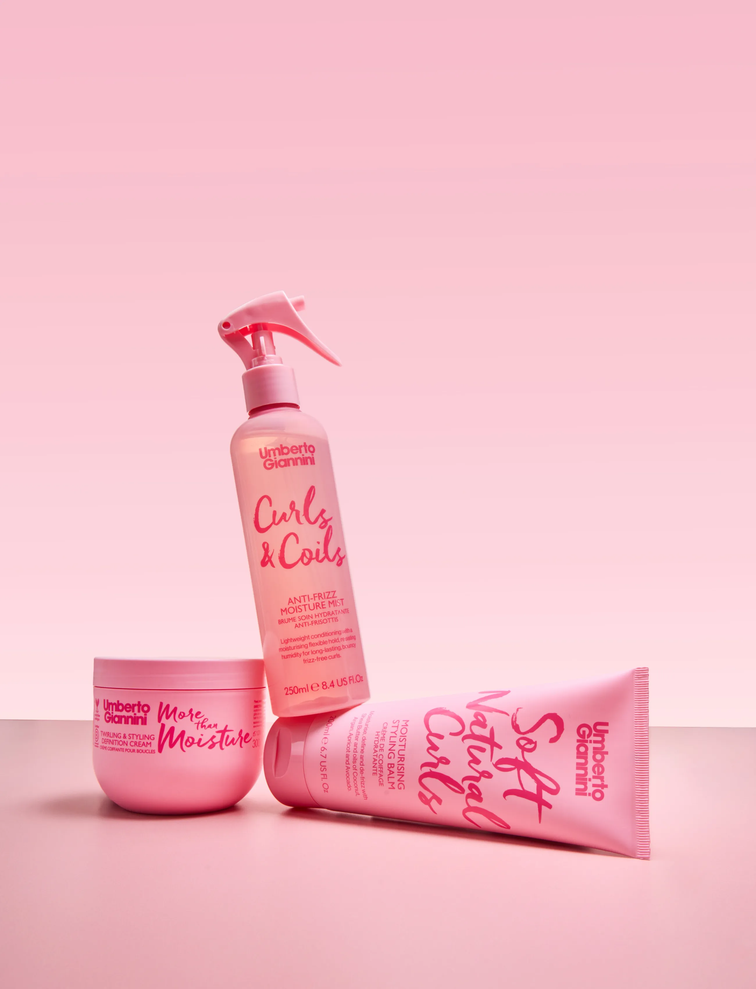 Umberto Giannini - Umberto Giannini Curls & Coils Anti-Frizz Mist - hårserum - clear - 1