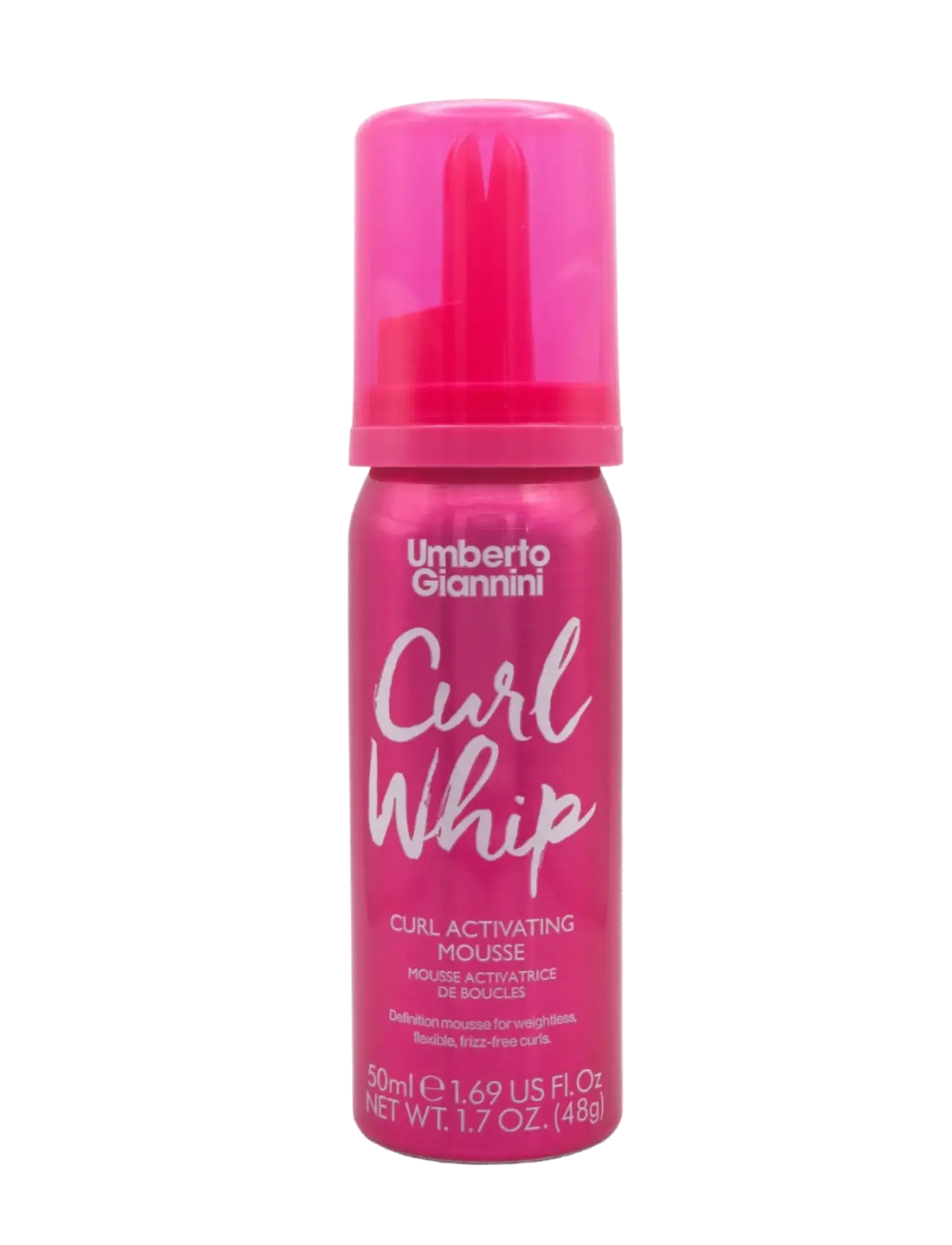 Umberto Giannini Curl Whip Curl Mousse, Hårmousse-skum, Nude, Str: 50 ML