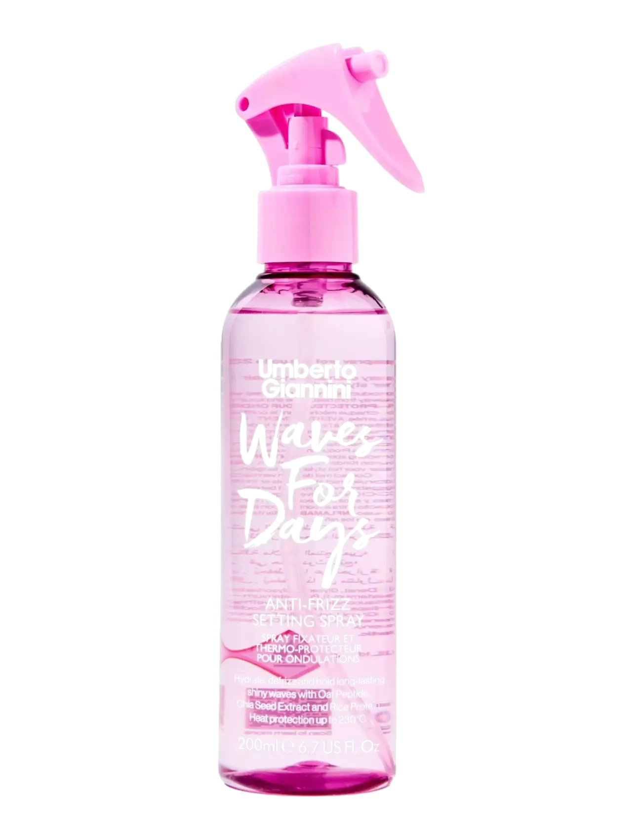 Umberto Giannini Waves For Days Setting Spray, Hårspray & Foam, Nude, Str: 200 ML