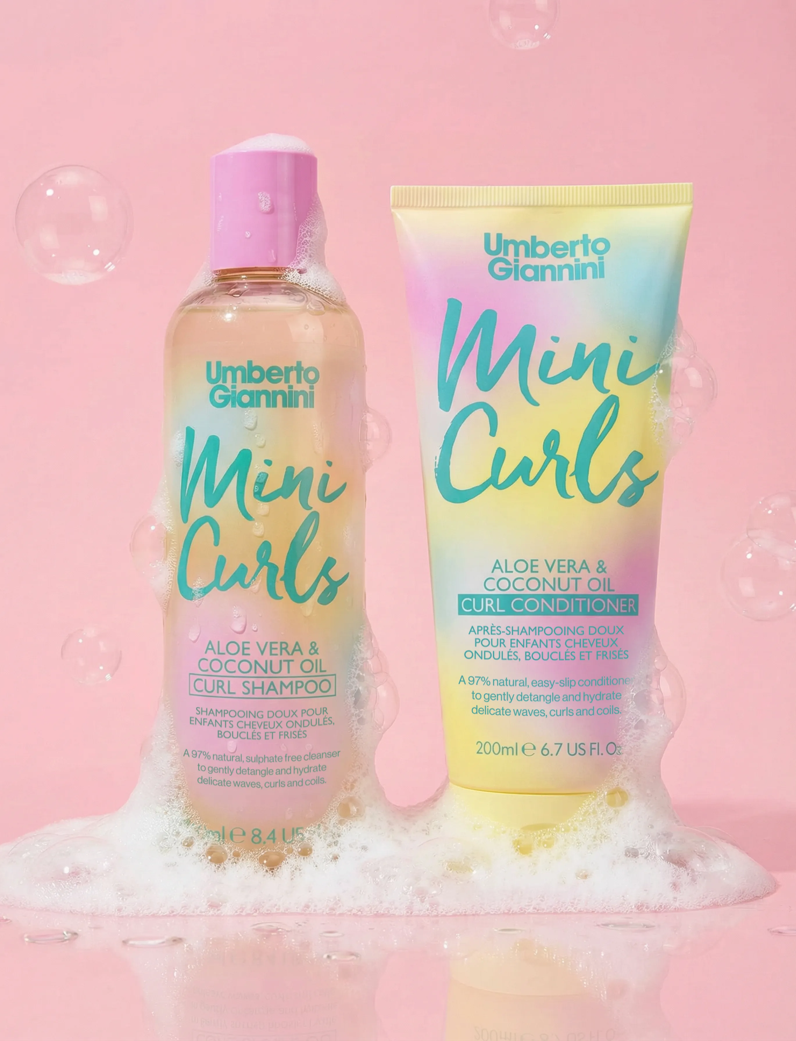 Umberto Giannini Umberto Giannini Mini Curls Shampoo, 250 ml, Nude, Pleje > Shampoo, Dame