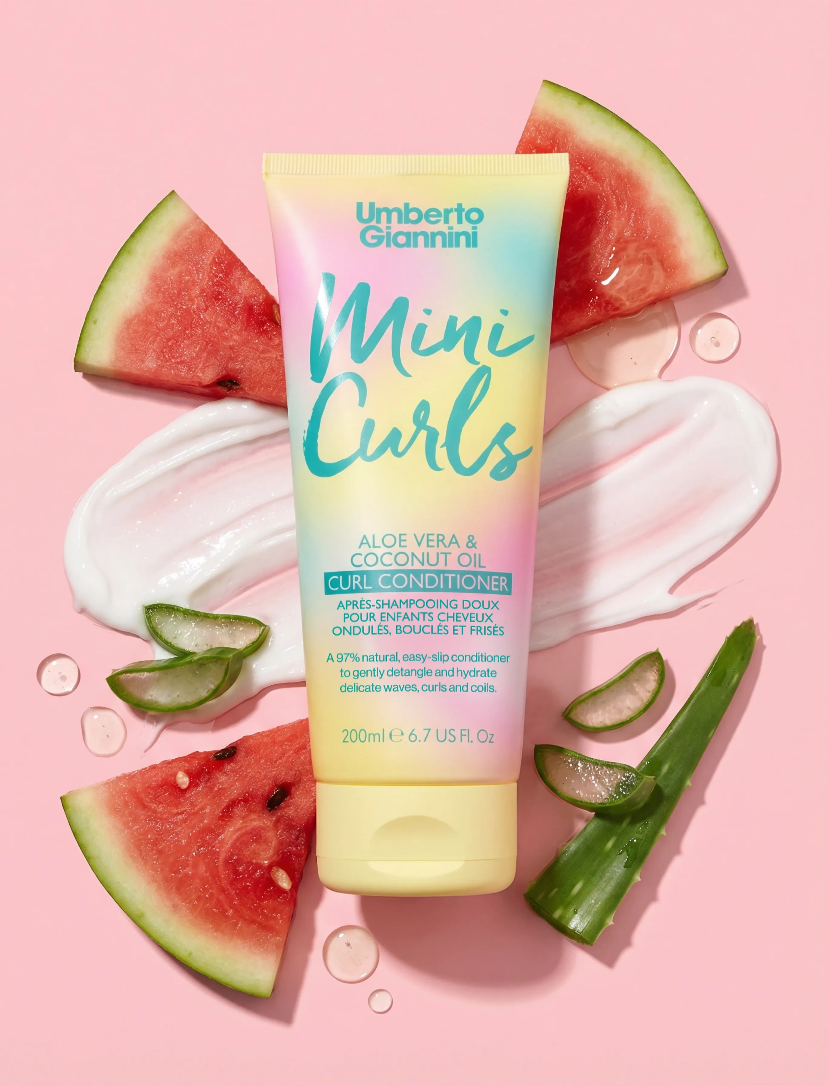 Umberto Giannini Umberto Giannini Mini Curls Conditioner, 200 ml, Nude, Pleje > Balsam, Dame