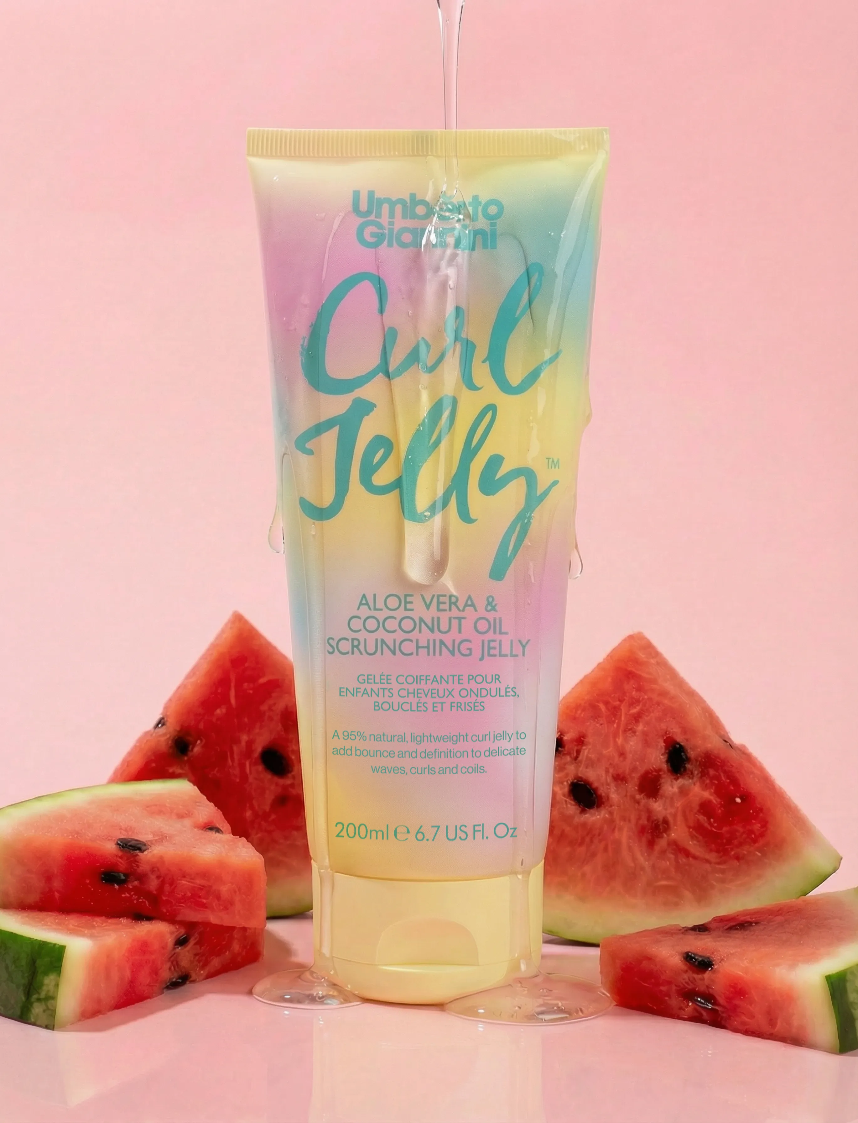 Umberto Giannini Umberto Giannini Mini Curls Scrunching Jelly, 200 ml, Nude, Styling > Voks Og Gel, Dame