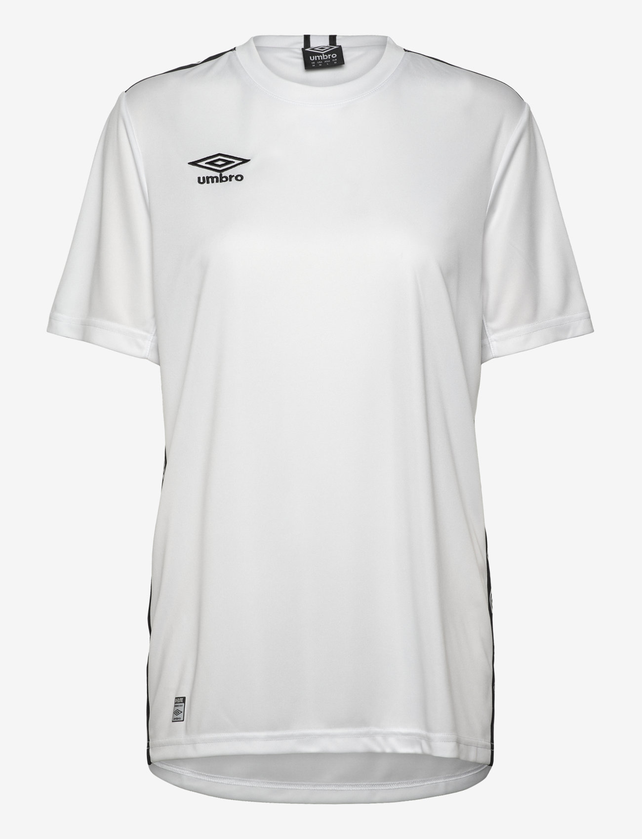 Umbro - UX Elite Trn Tee - t-shirts - white/black - 0