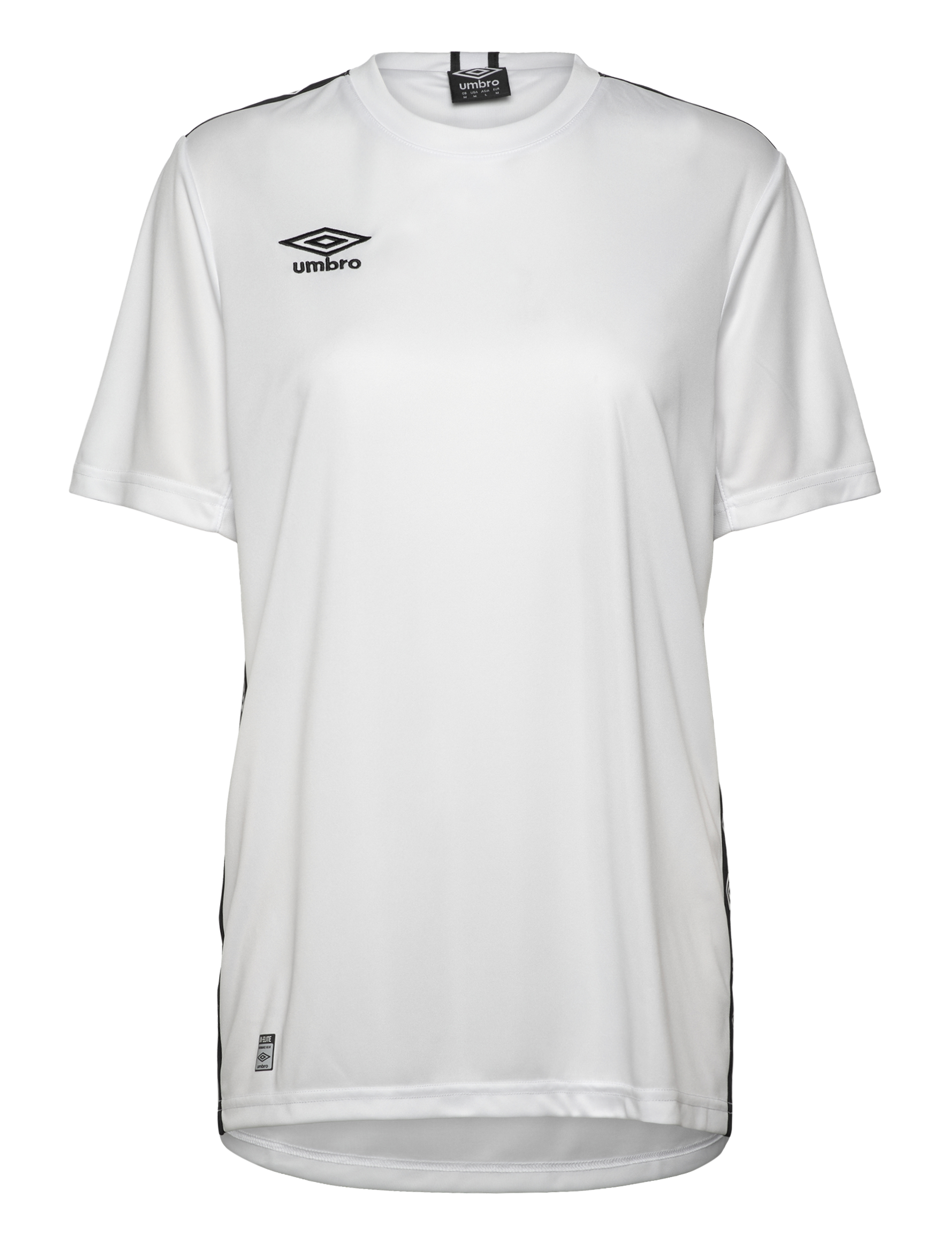 Umbro - UX Elite Trn Tee - t-shirts - white/black - 0