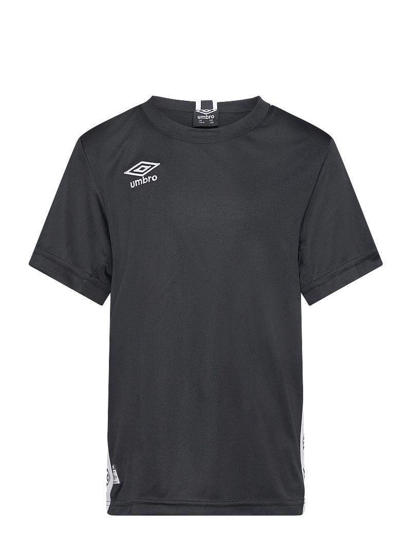 Umbro - UX Elite Trn Tee Jr - urheilutopit - black/white - 0
