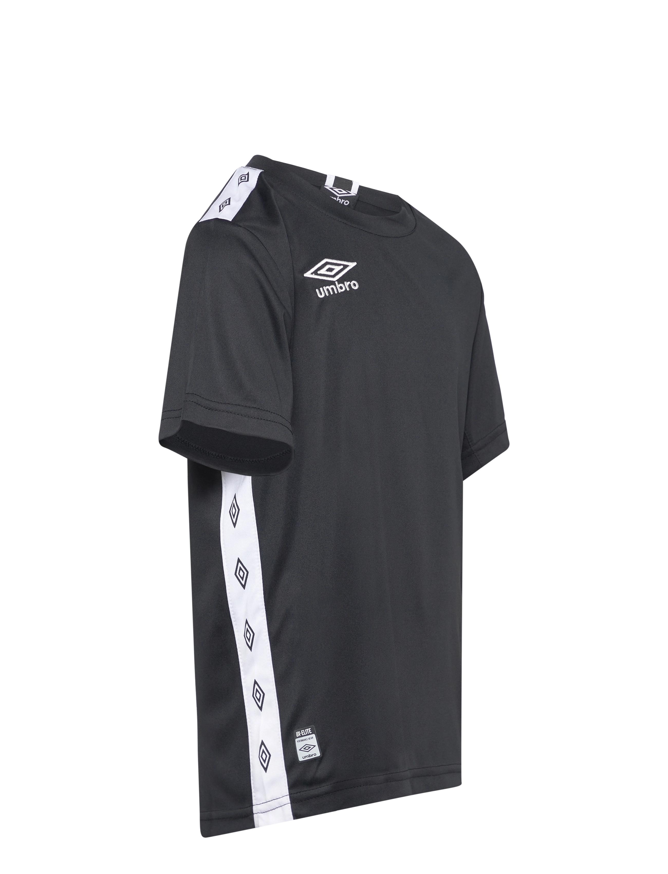 Umbro - UX Elite Trn Tee Jr - sportoberteile - black/white - 2
