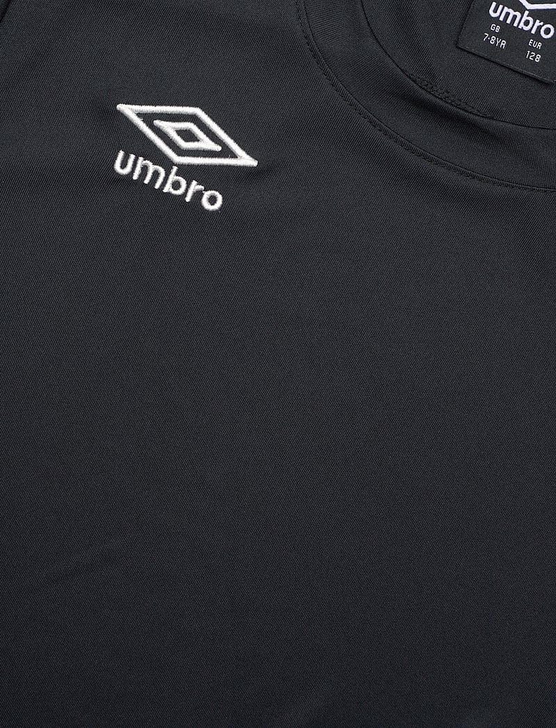 Umbro - UX Elite Trn Tee Jr - urheilutopit - black/white - 4