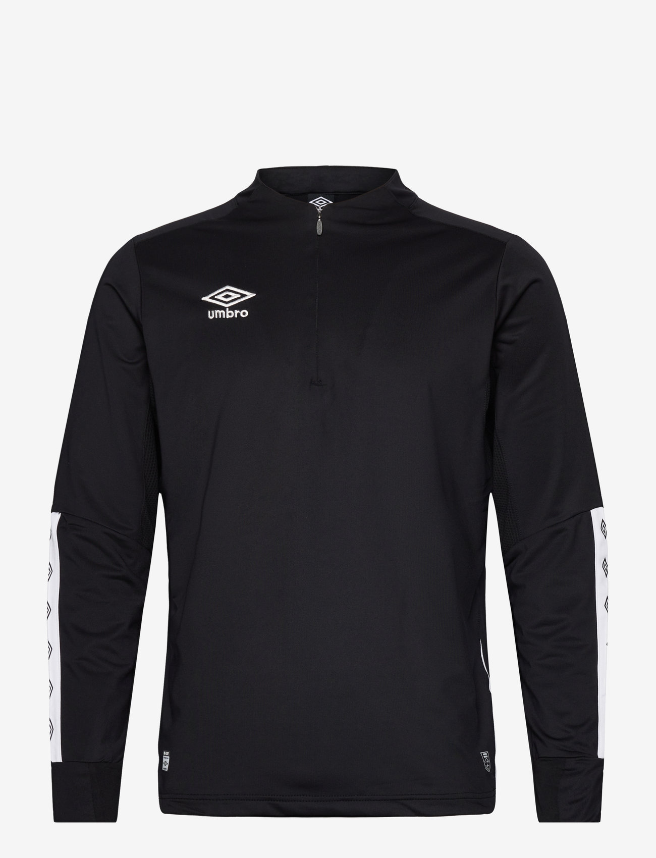 Umbro - UX Elite Half Zip - t-shirts - black/white - 1