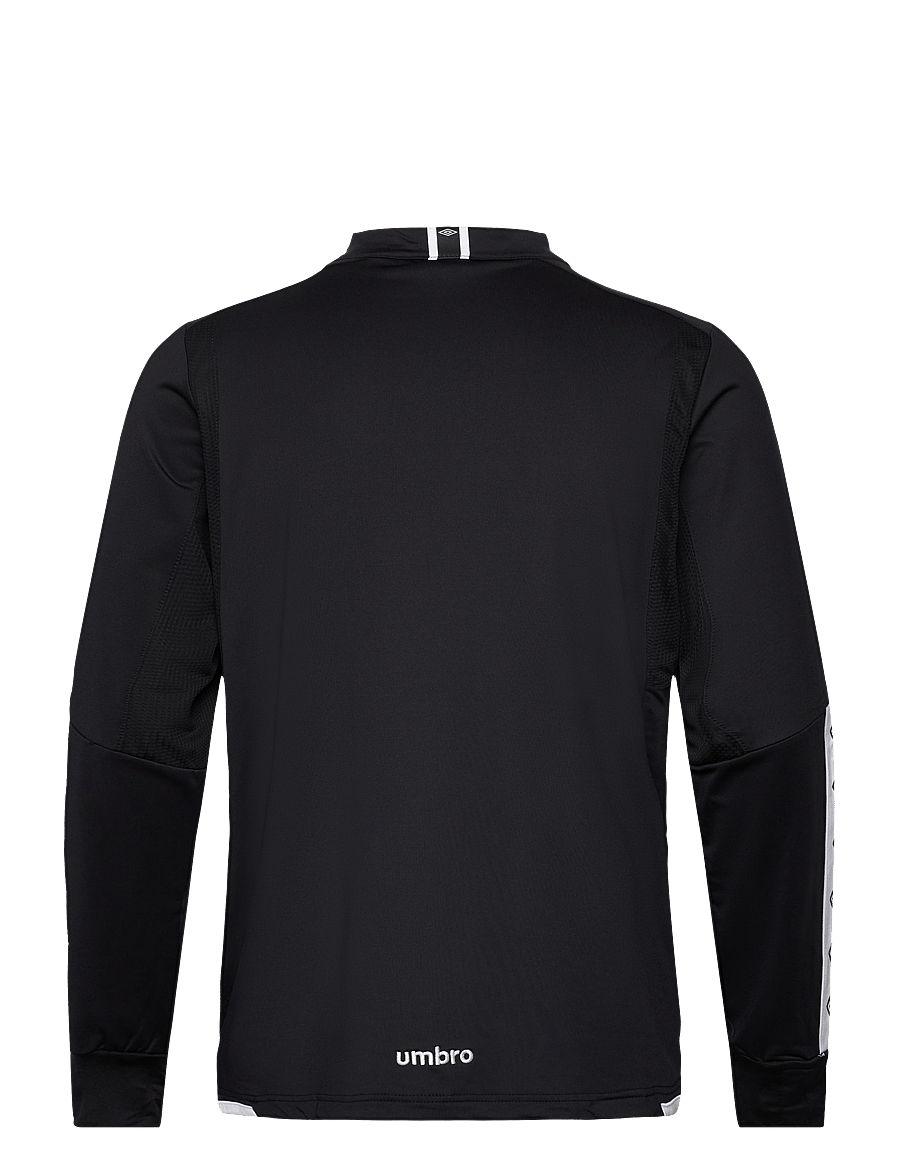 Umbro - UX Elite Half Zip - t-shirts - black/white - 2