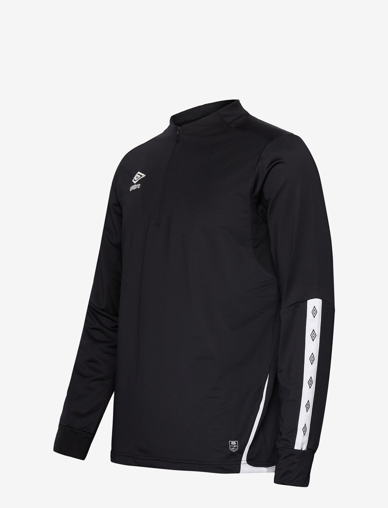 Umbro - UX Elite Half Zip - t-shirts - black/white - 3