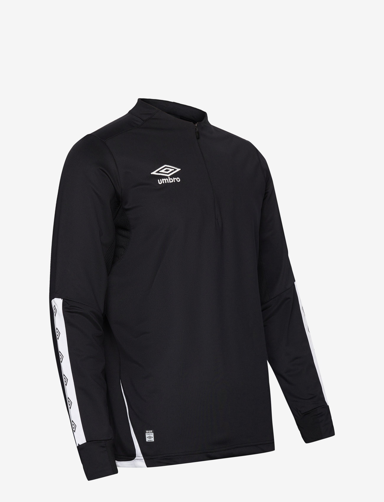 Umbro - UX Elite Half Zip - t-shirts - black/white - 4