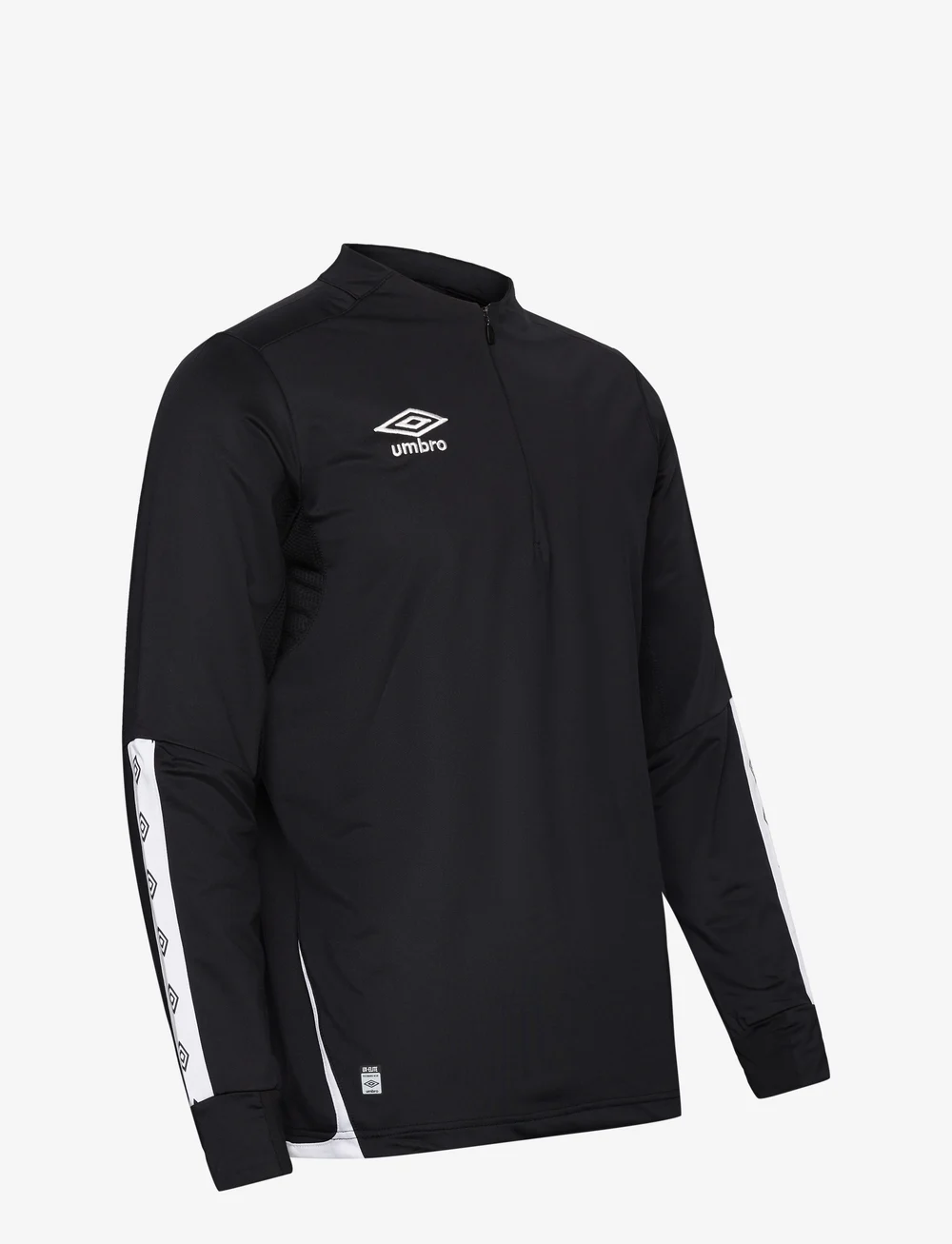 Umbro - UX Elite Half Zip - t-shirts - black/white - 4