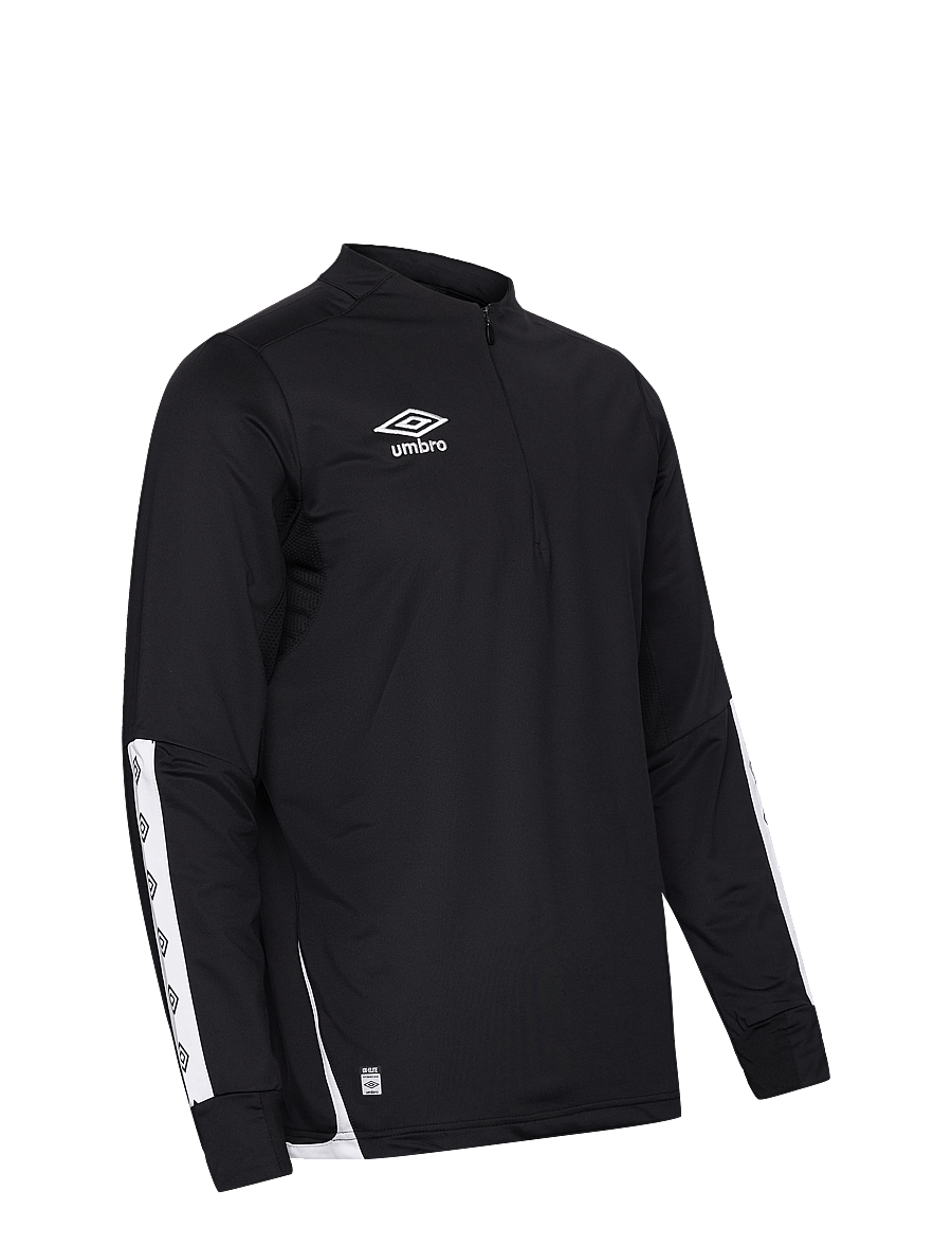 Umbro - UX Elite Half Zip - t-shirts - black/white - 4