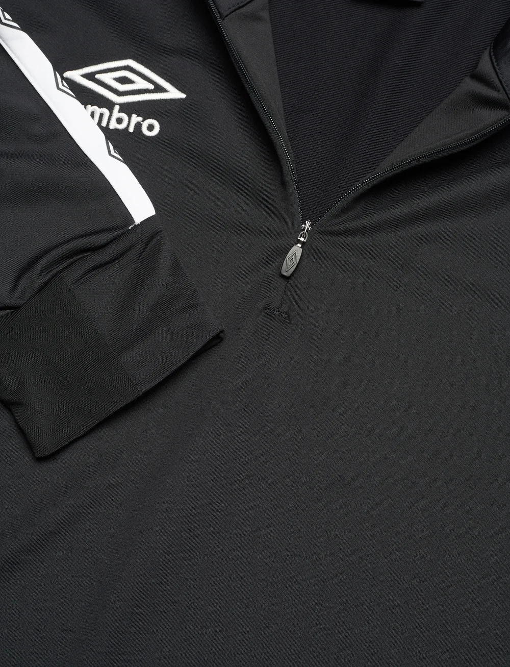 Umbro - UX Elite Half Zip - t-shirts - black/white - 5