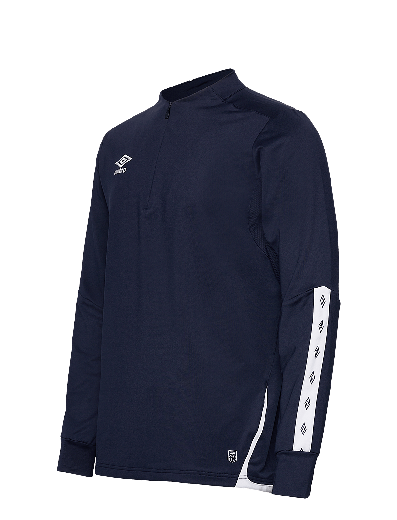 Umbro - UX Elite Half Zip - t-shirts - navy/white - 2