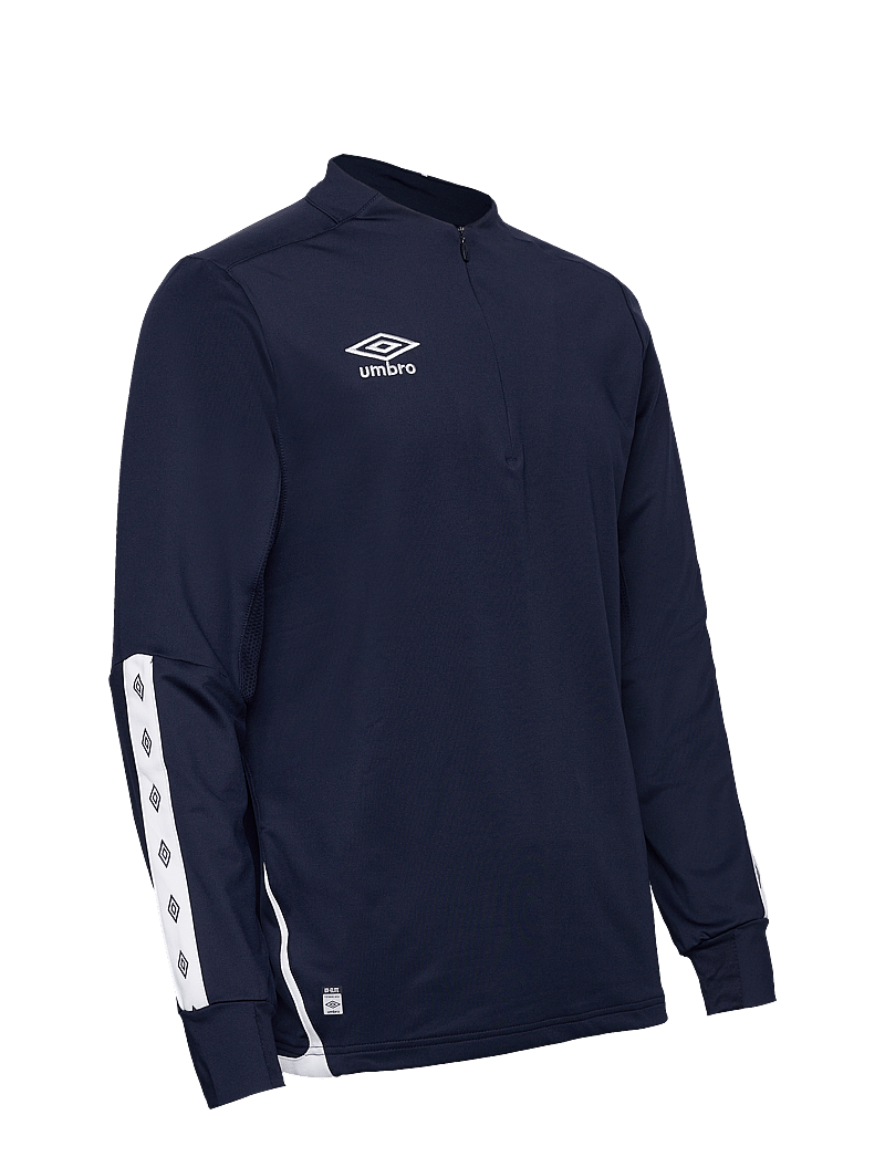 Umbro - UX Elite Half Zip - t-shirts - navy/white - 3