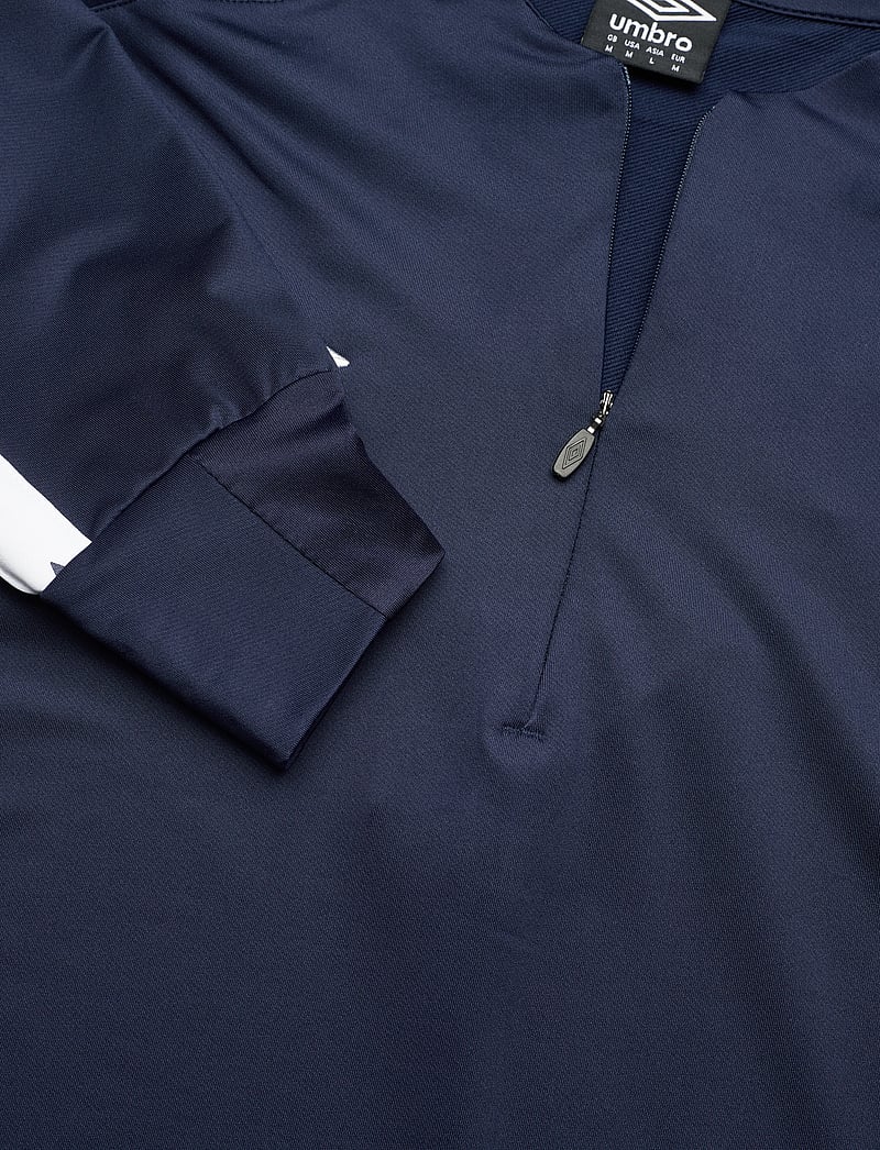 Umbro - UX Elite Half Zip - t-shirts - navy/white - 4