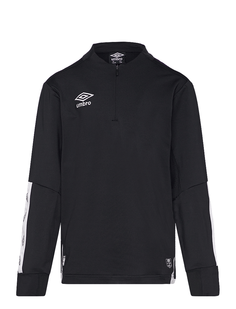 Umbro - UX Elite Half Zip Jr - sporta topi - black/white - 0
