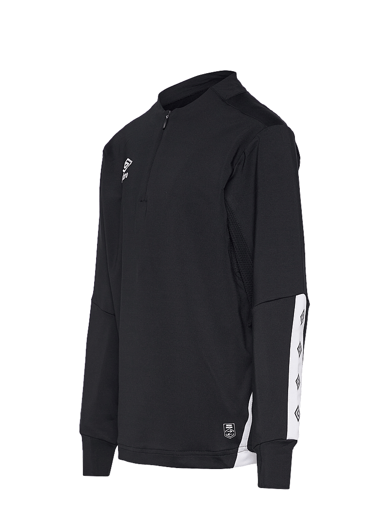 Umbro - UX Elite Half Zip Jr - sporta topi - black/white - 2