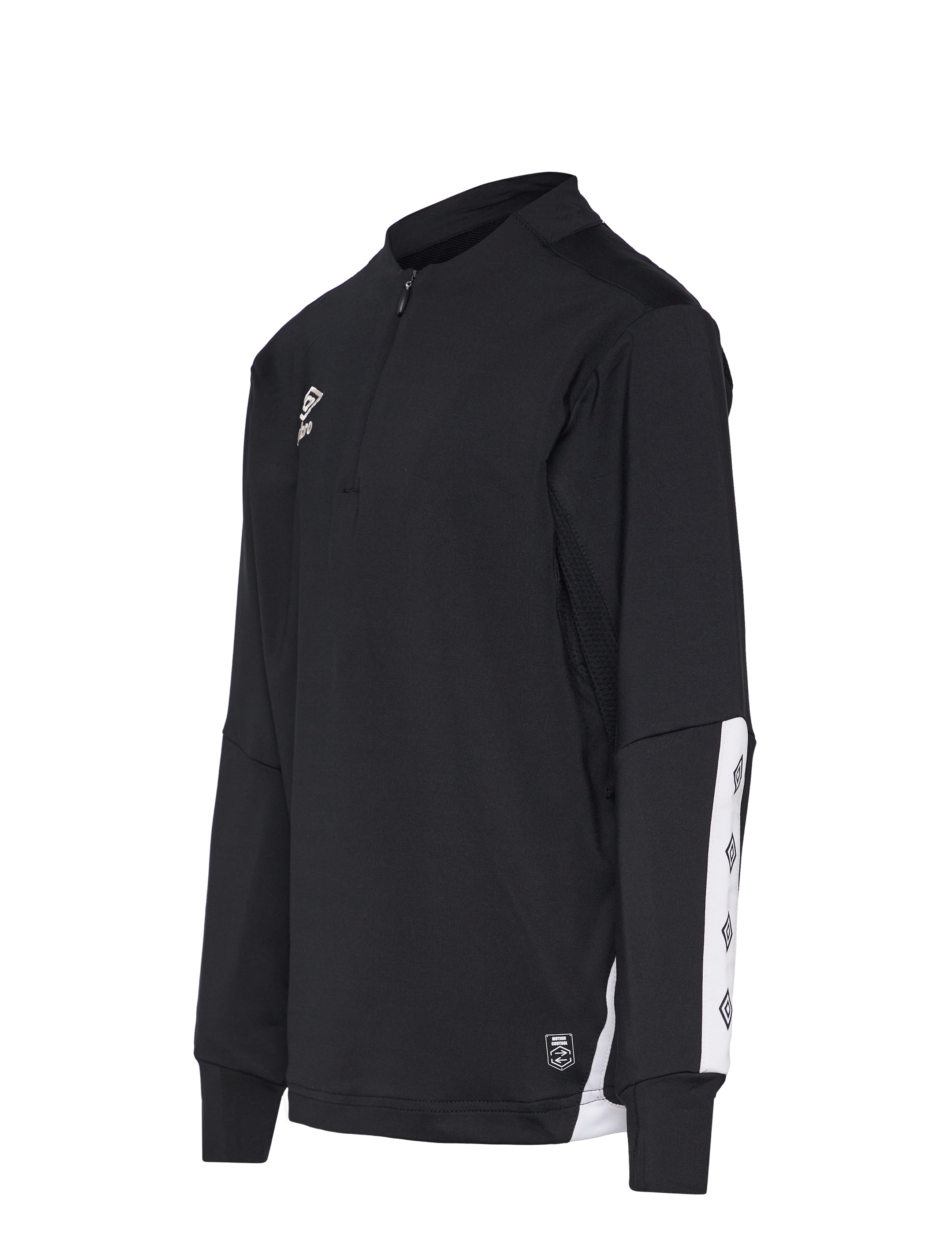 Umbro - UX Elite Half Zip Jr - sportoberteile - black/white - 2