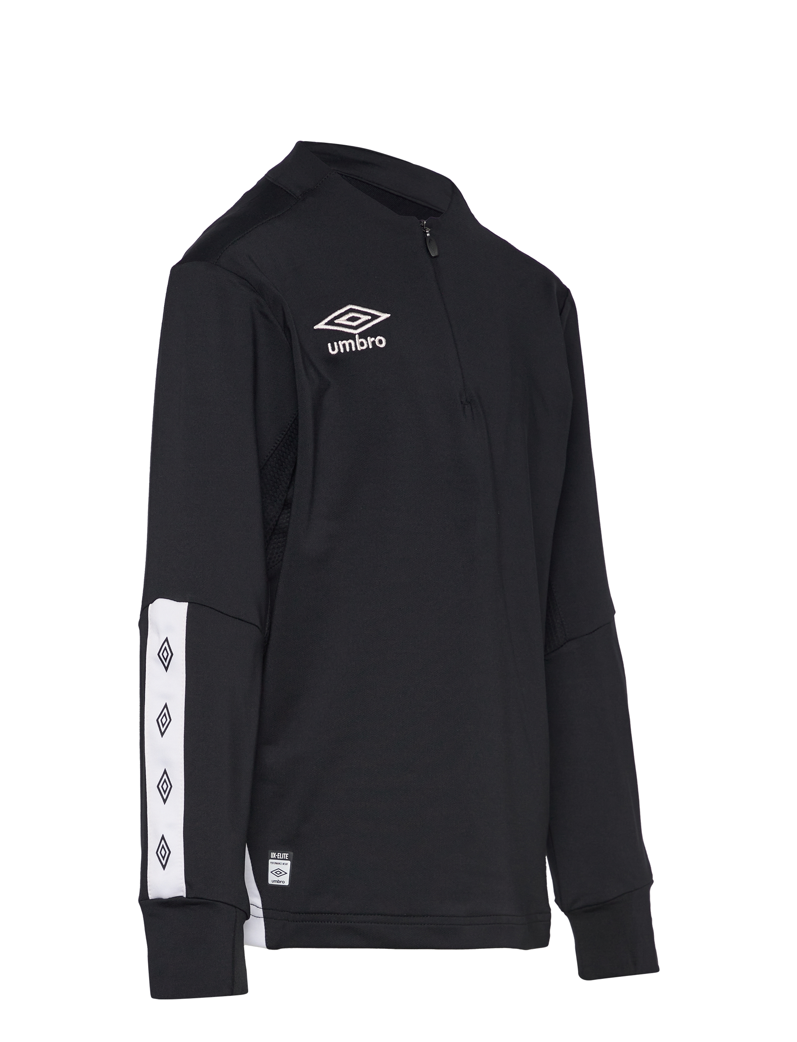 Umbro - UX Elite Half Zip Jr - sportoberteile - black/white - 3