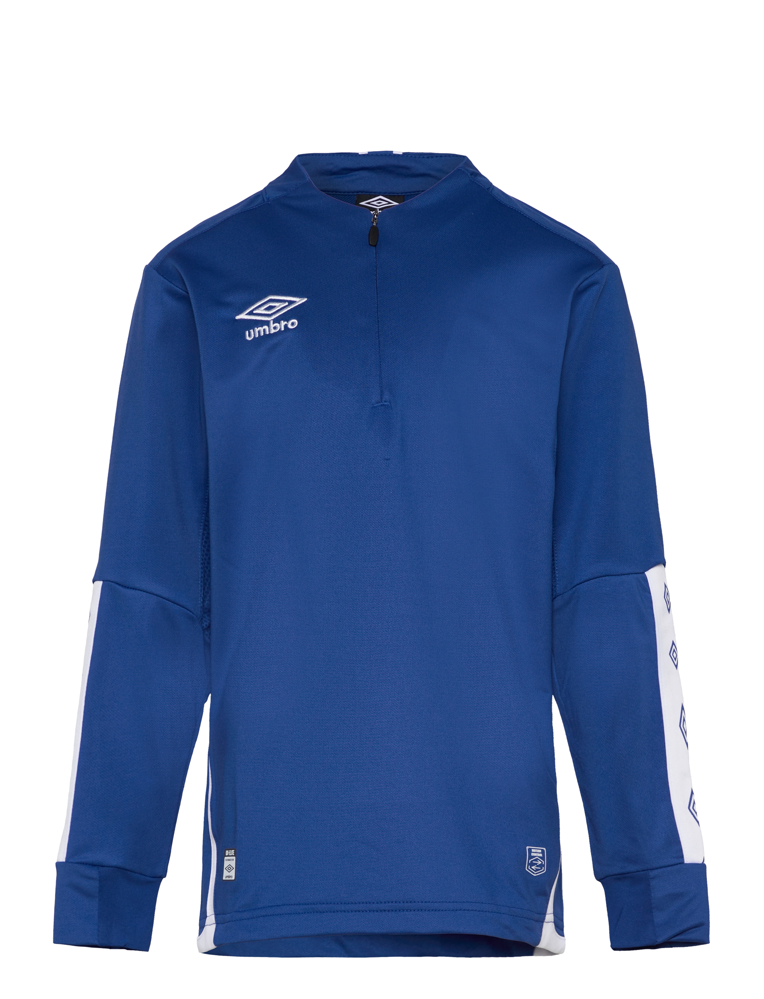 Umbro Ux Elite Half Zip Jr, 116, Blue, T-Shirts > Langærmede T-shirts, Børn