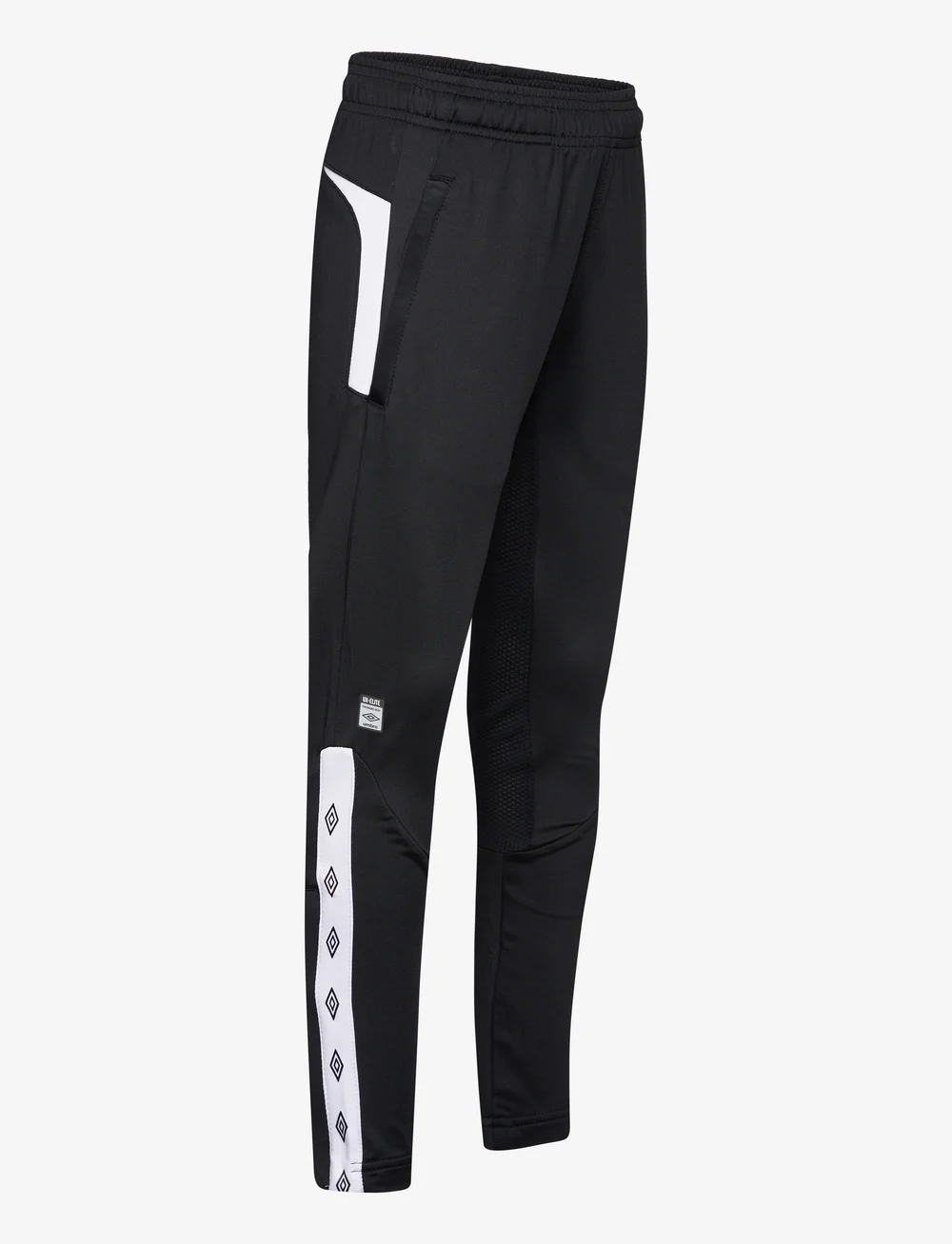 Umbro - UX Elite Pant Slim JR - träningsbyxor - black/white - 2