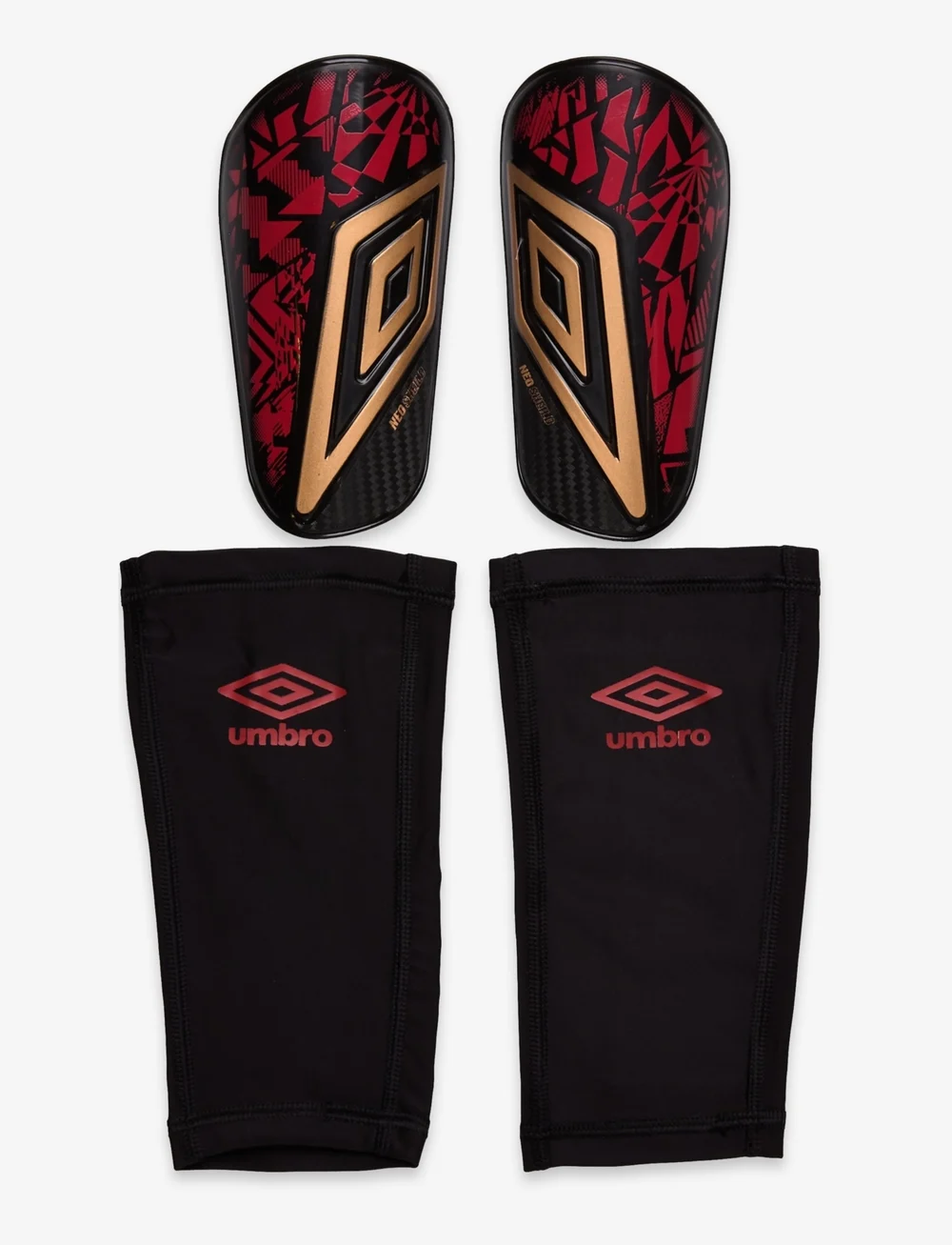 Umbro - Neo Shield Guard W/Sleeve - schienbeinschoner - black - 0