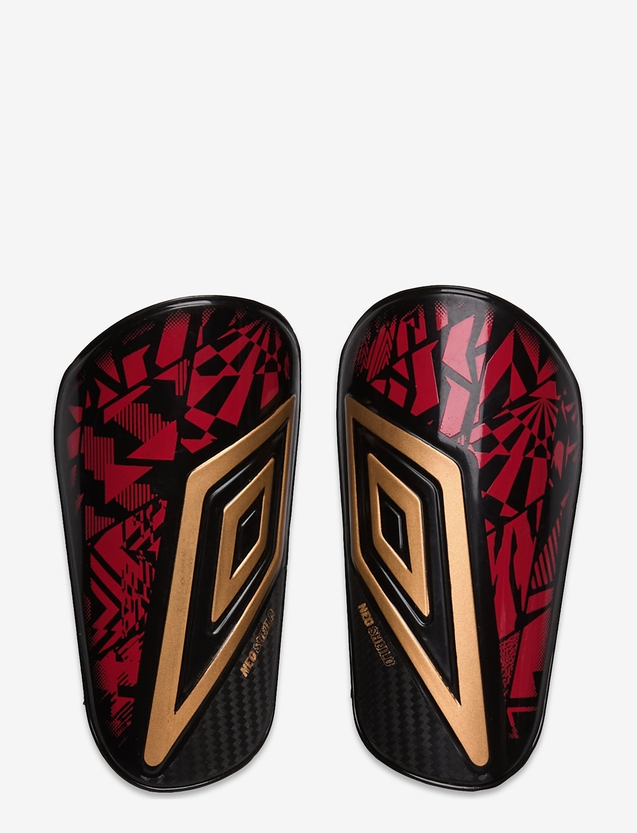 Umbro - Neo Shield Guard W/Calf Straps - säärisuojat - black - 0