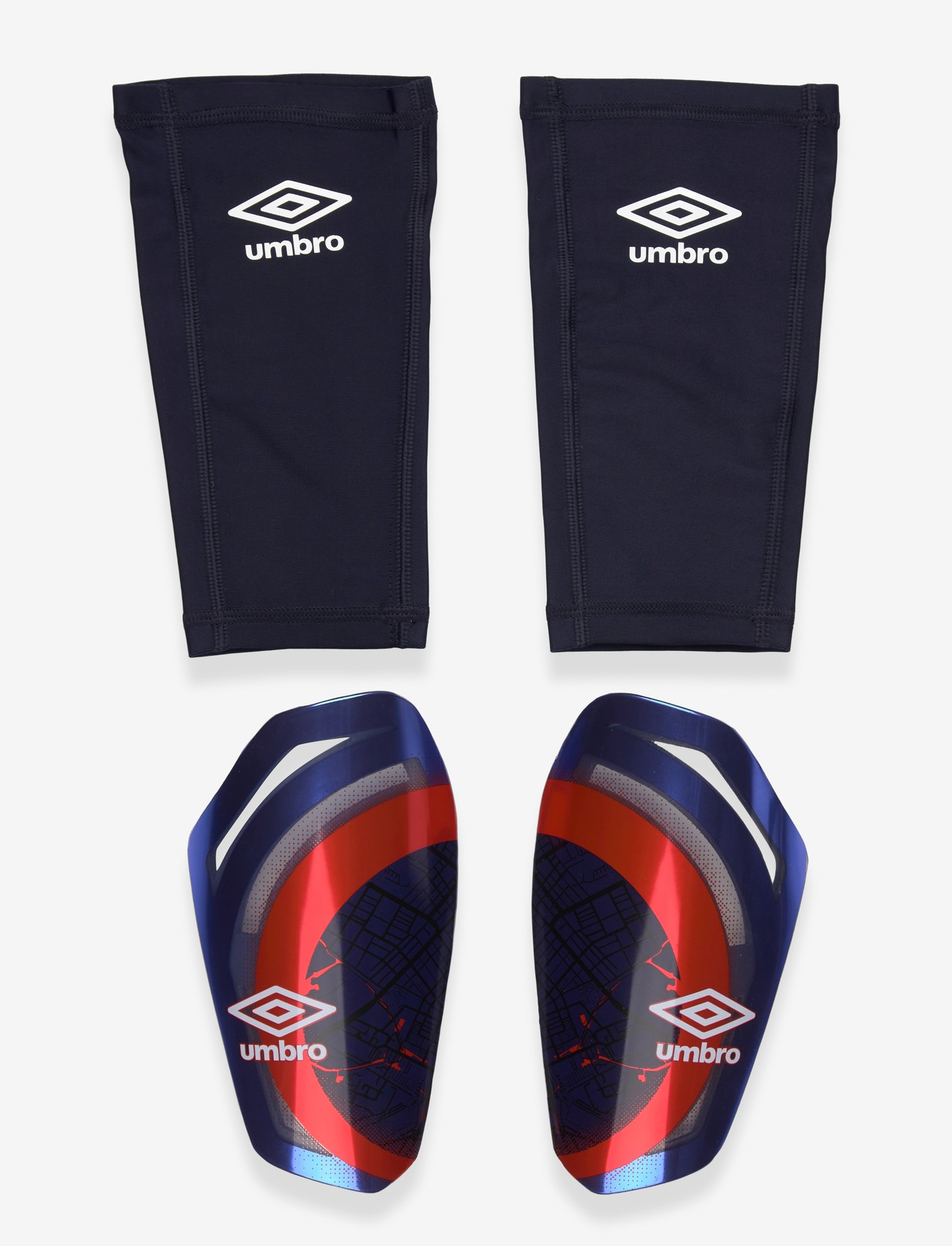 Umbro - Neo Pro Tecta II Guard Sleeve - schienbeinschoner - blÅ - 0