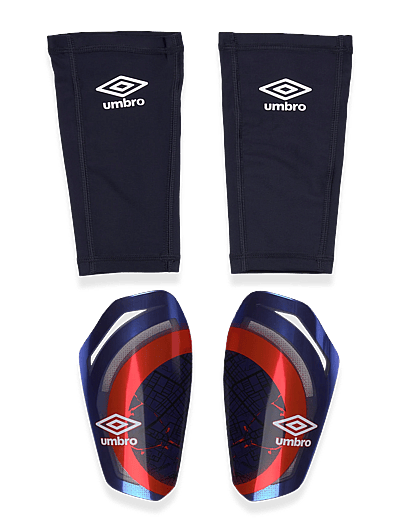Umbro Neo Pro Tecta II Guard Sleeve - Benskinner og sleeves - BLÅ / blue