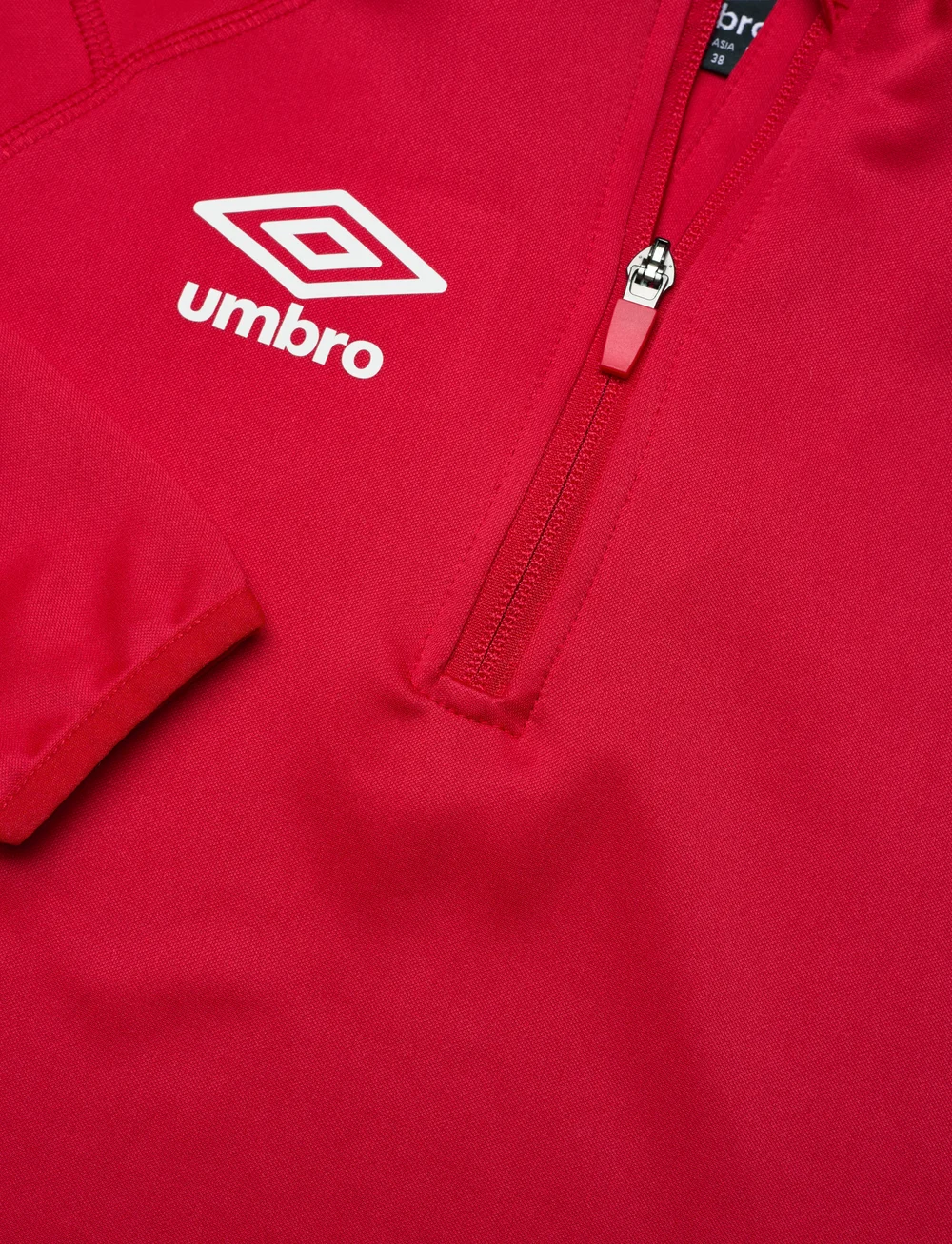 Umbro - Liga Halfzip W - langarmshirts - red - 4